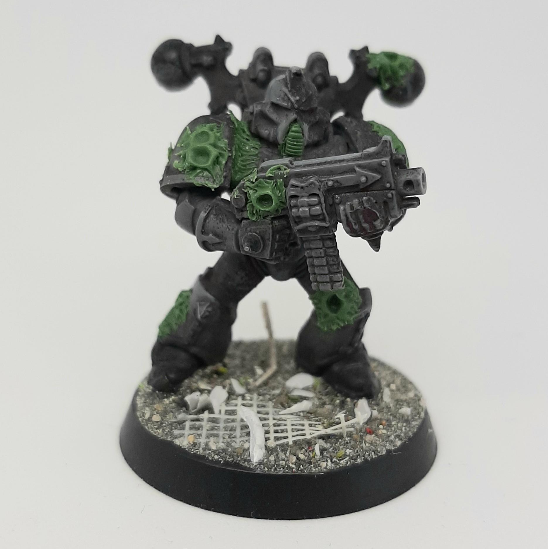 Barnacle, Conversion, Custom, Death, Green, Greenstuff, Guard, Nurgle, Plague, Pustule, Space Marines, Stuff