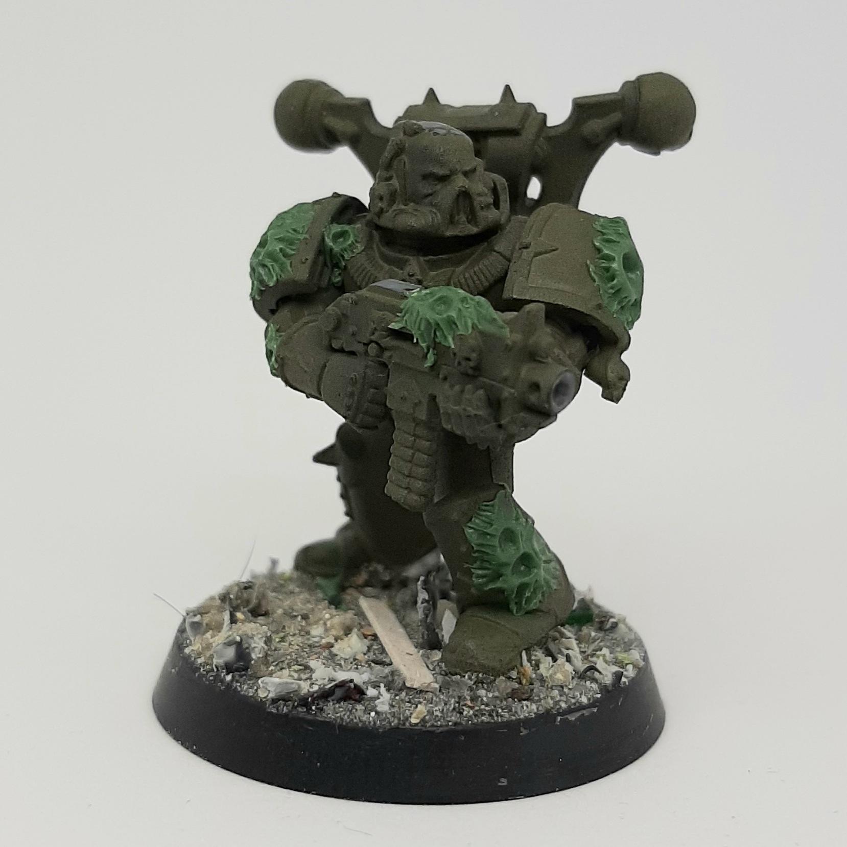 Barnacle, Conversion, Custom, Death, Green, Greenstuff, Guard, Nurgle, Plague, Pustule, Space Marines, Stuff