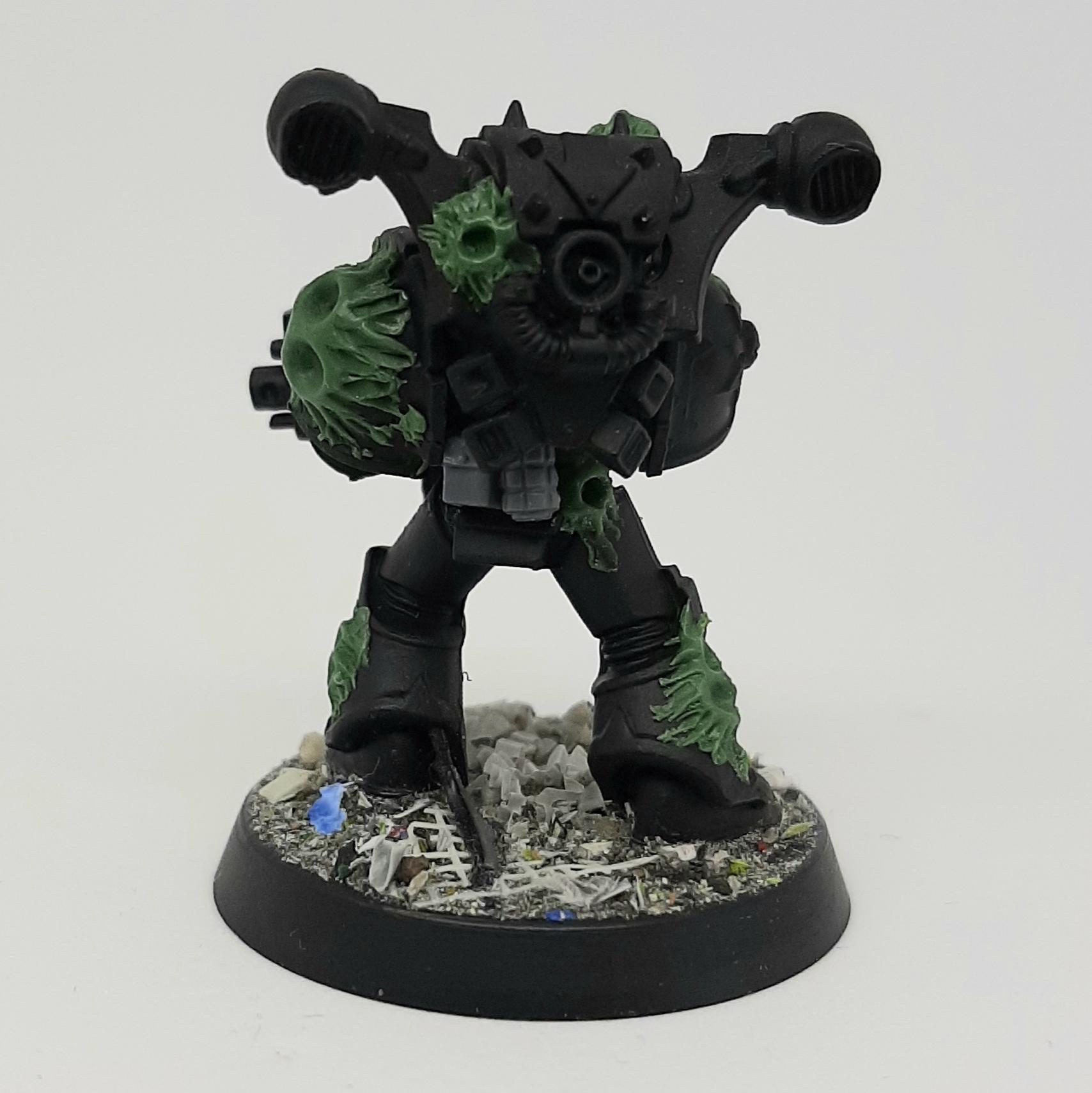 Barnacle, Conversion, Custom, Death, Green, Greenstuff, Guard, Nurgle, Plague, Pustule, Space Marines, Stuff