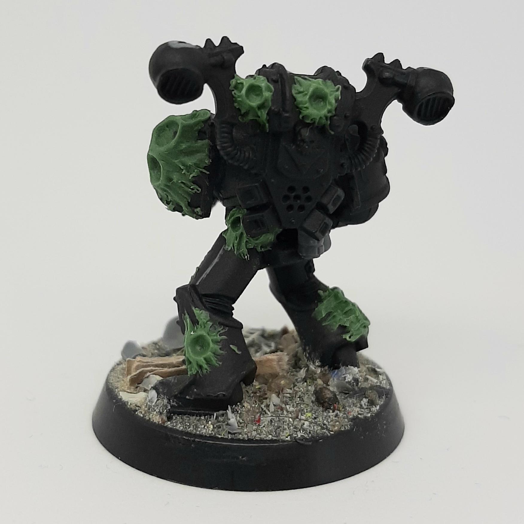 Barnacle, Conversion, Custom, Death, Green, Greenstuff, Guard, Nurgle, Plague, Pustule, Space Marines, Stuff