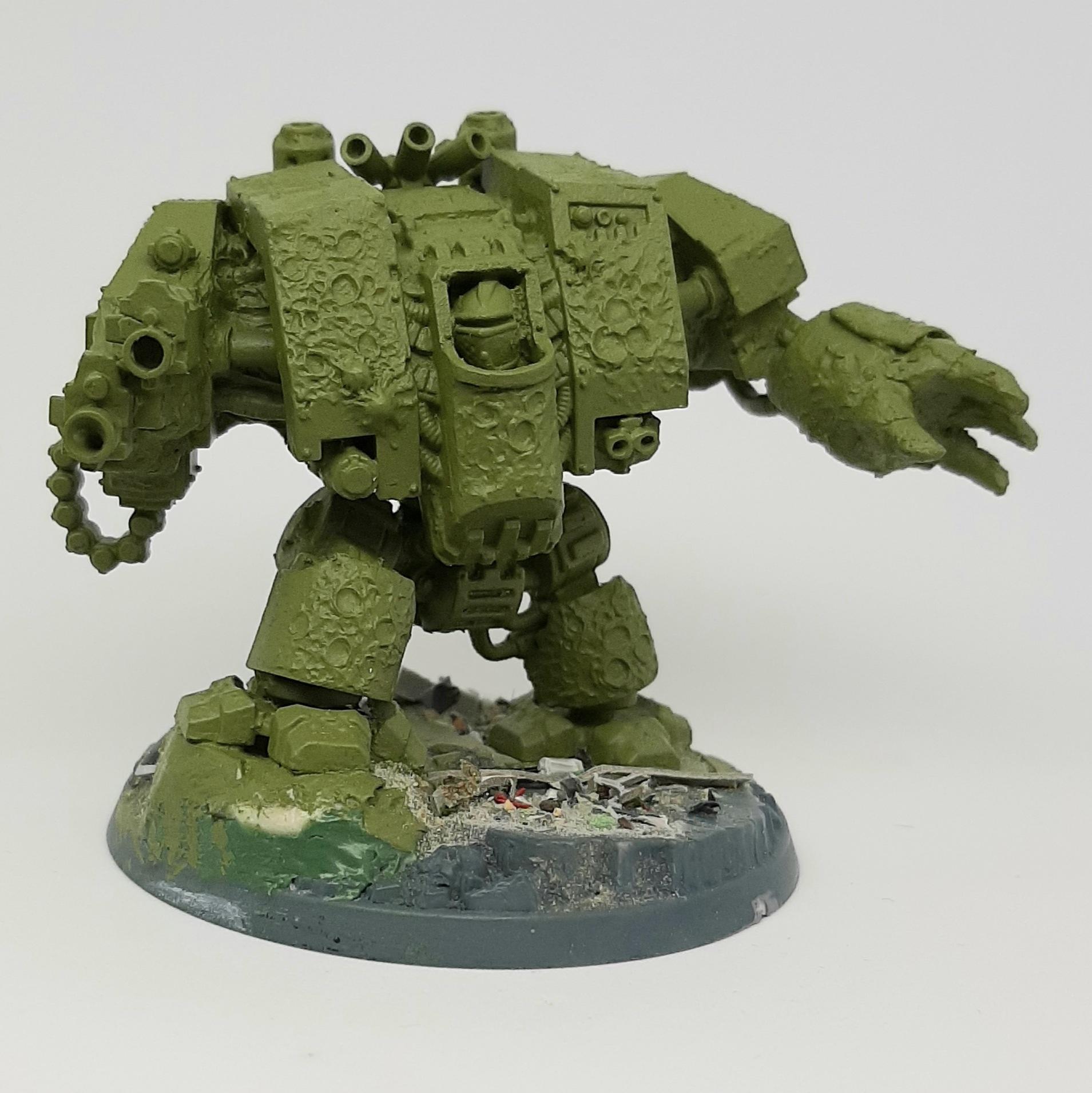 Barnacle, Bolter, Conversion, Custom, Death, Dreadnought, Engine, Green, Greenstuff, Guard, Heavy, Helbrute, Linked, Nurgle, Plague, Pustule, Space Marines, Stuff, Twin