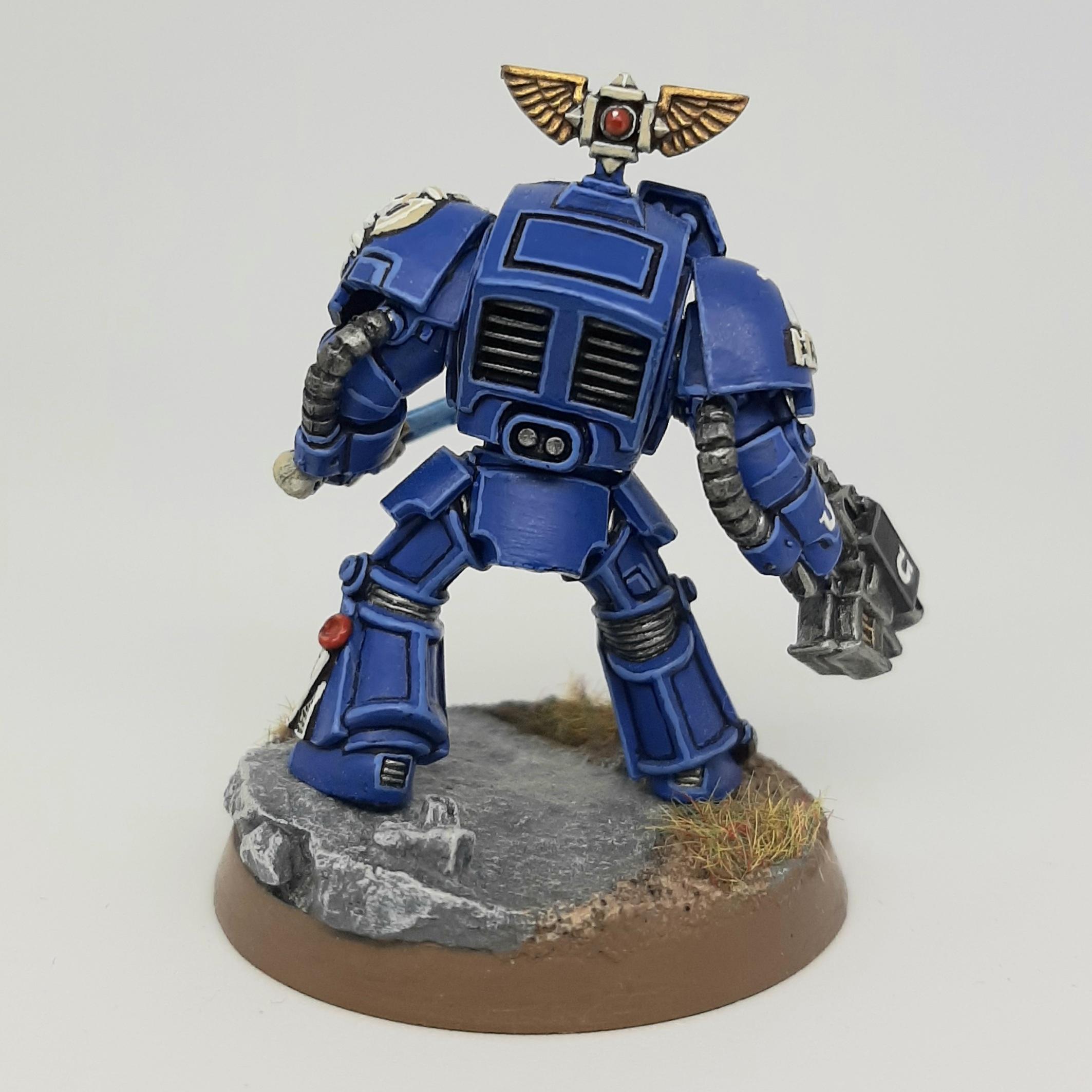 Armor, Conversion, Crux, Custom, Dreadnought, Fist, Kitbash, Power, Stormbolter, Sword, Tactical, Terminator Armor, Terminatus, Ultramarines