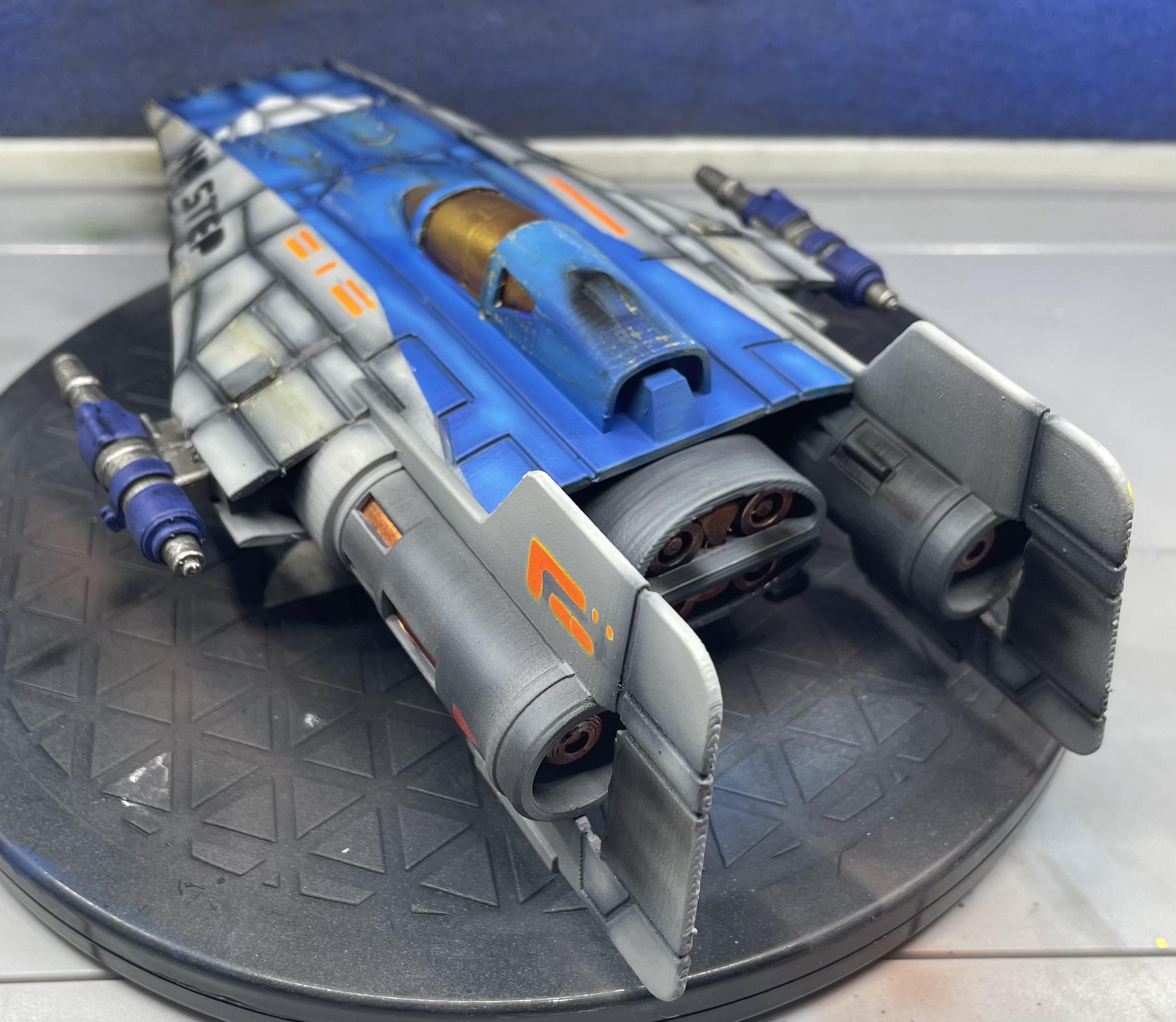 3d Print, A Wing, Stargrave, Terrain