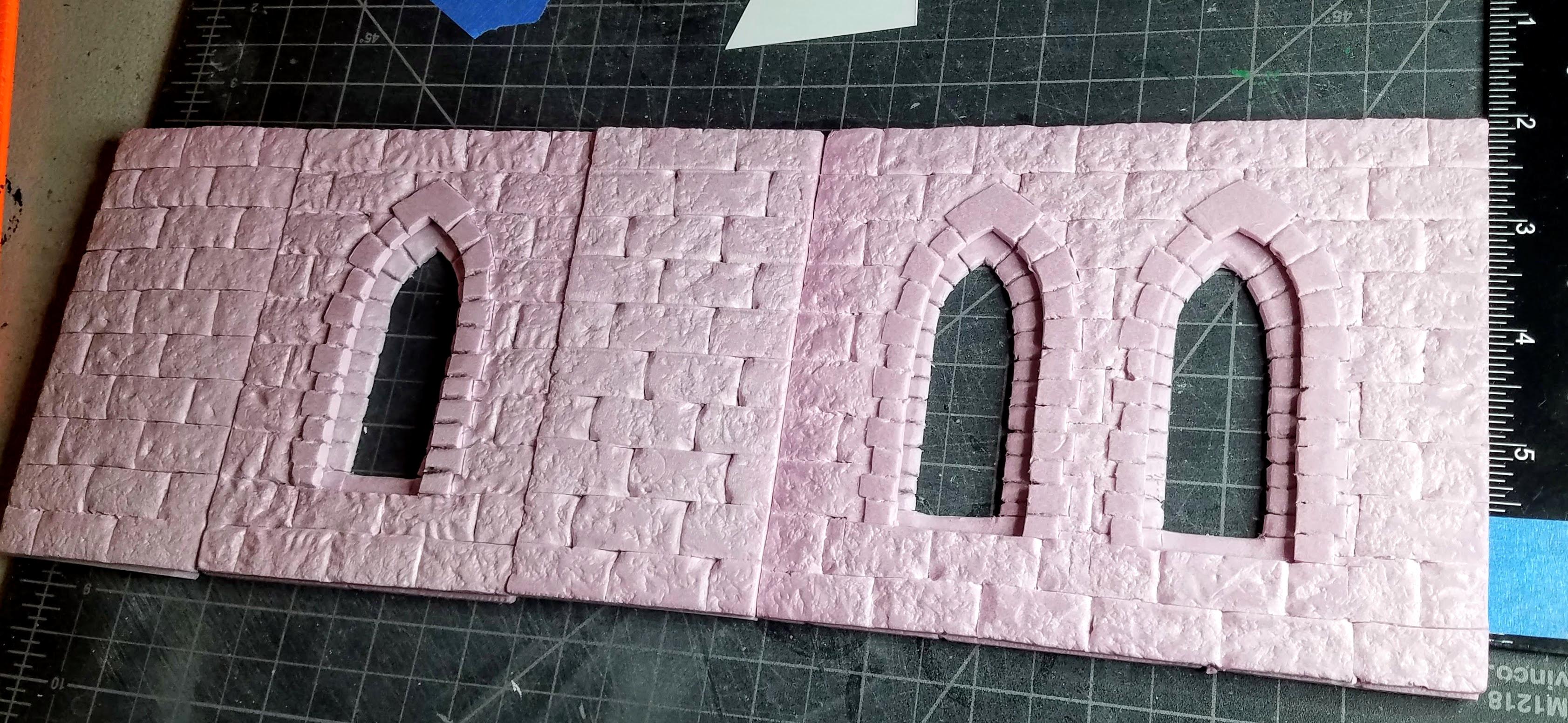 Tough time matching the brick texture..