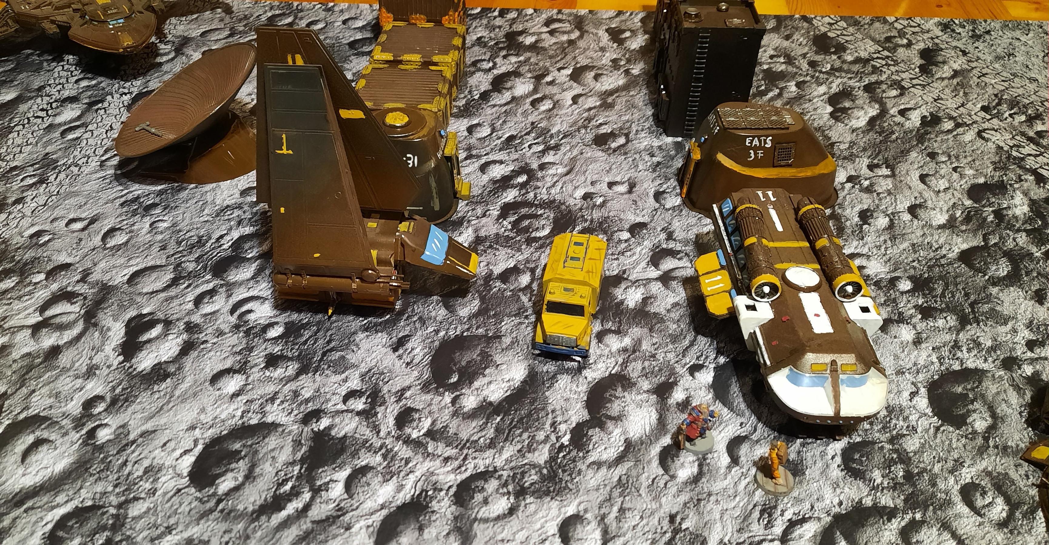 Shuttle, Spaceport, Terrain