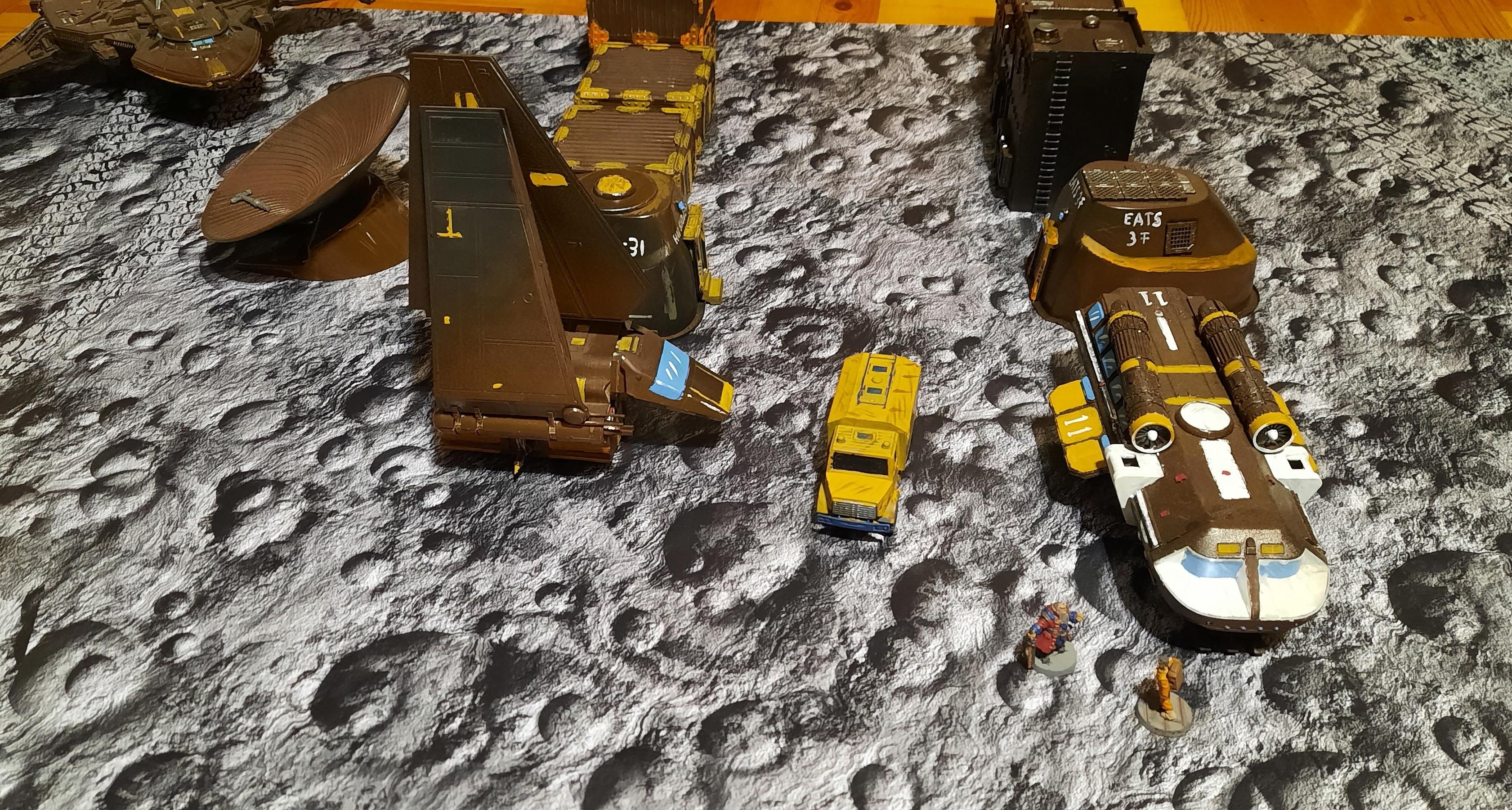 Shuttle, Spaceport, Terrain