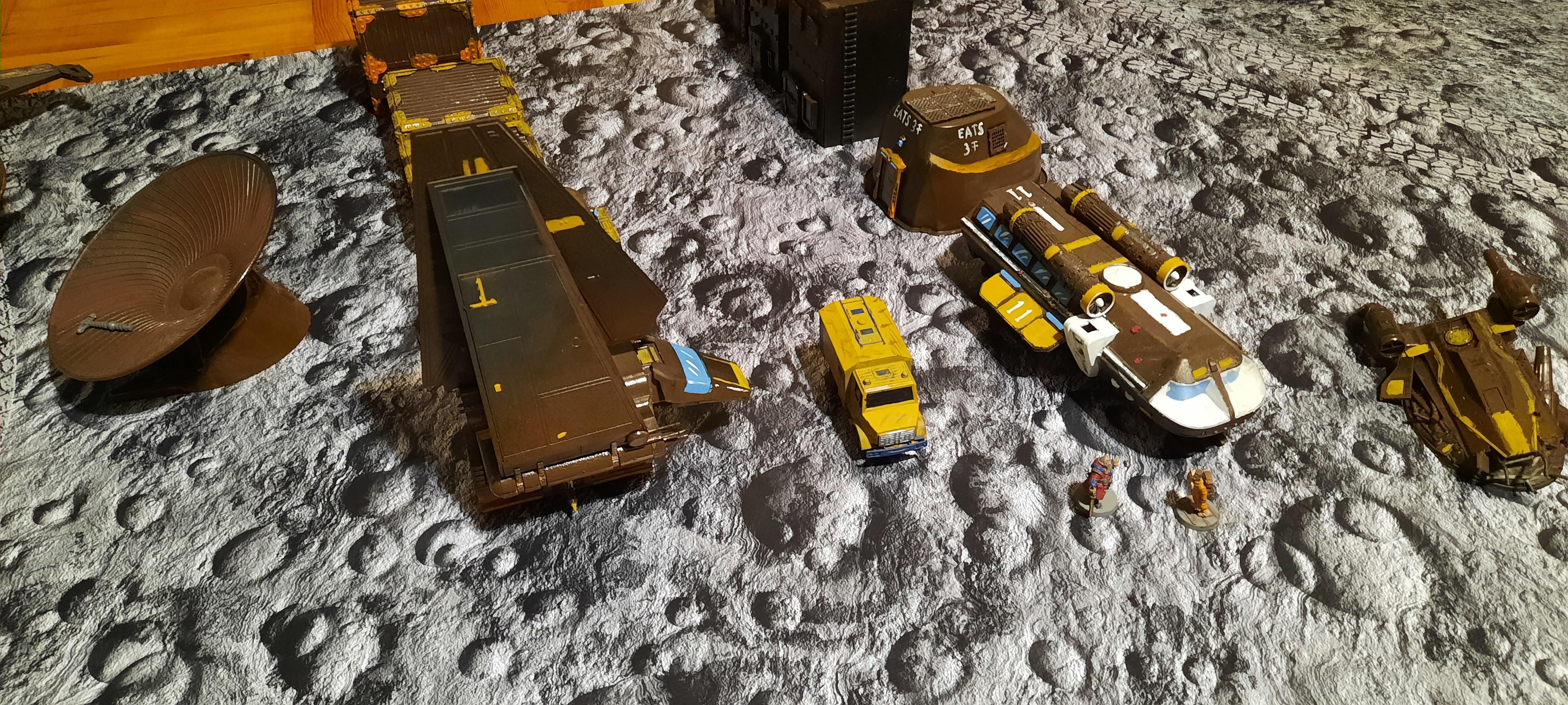 Shuttle, Spaceport, Terrain