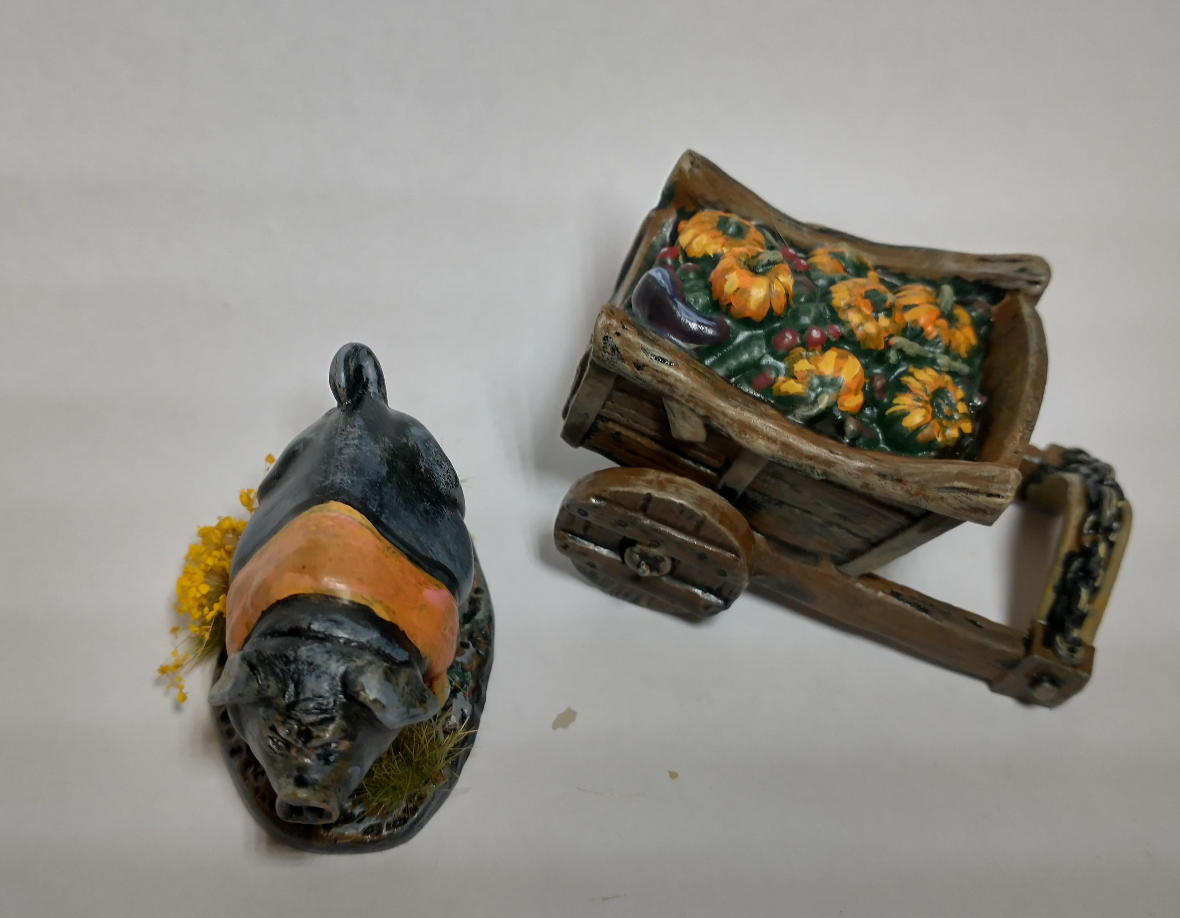 Pig and cart