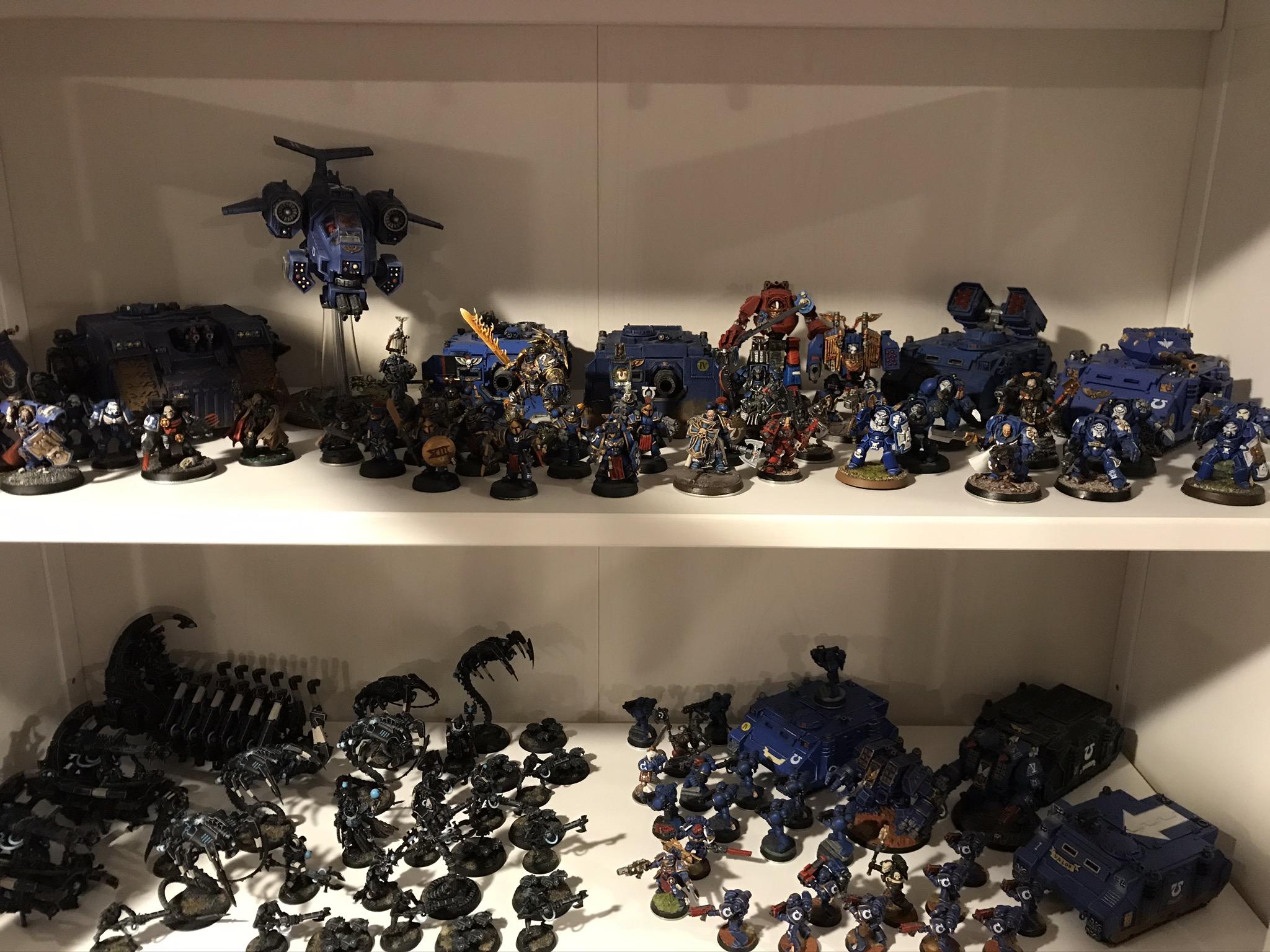 Armies, Shelves, Ultramarines, Warhammer 40,000