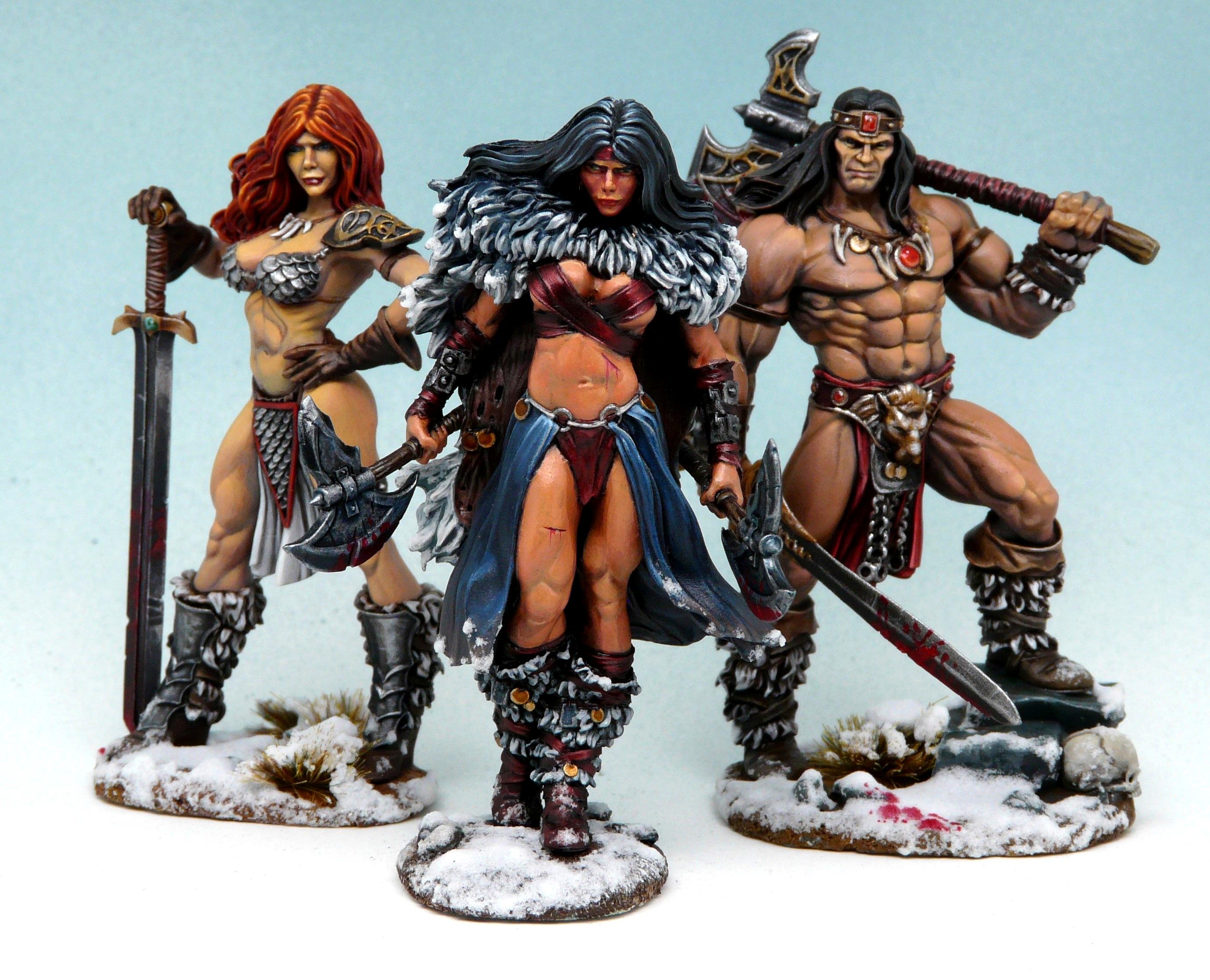 Barbarian, Belit The Queen Of The Black Coast, Conan, Heroic Fantasy, Red Sonja, Sword And Sorcery