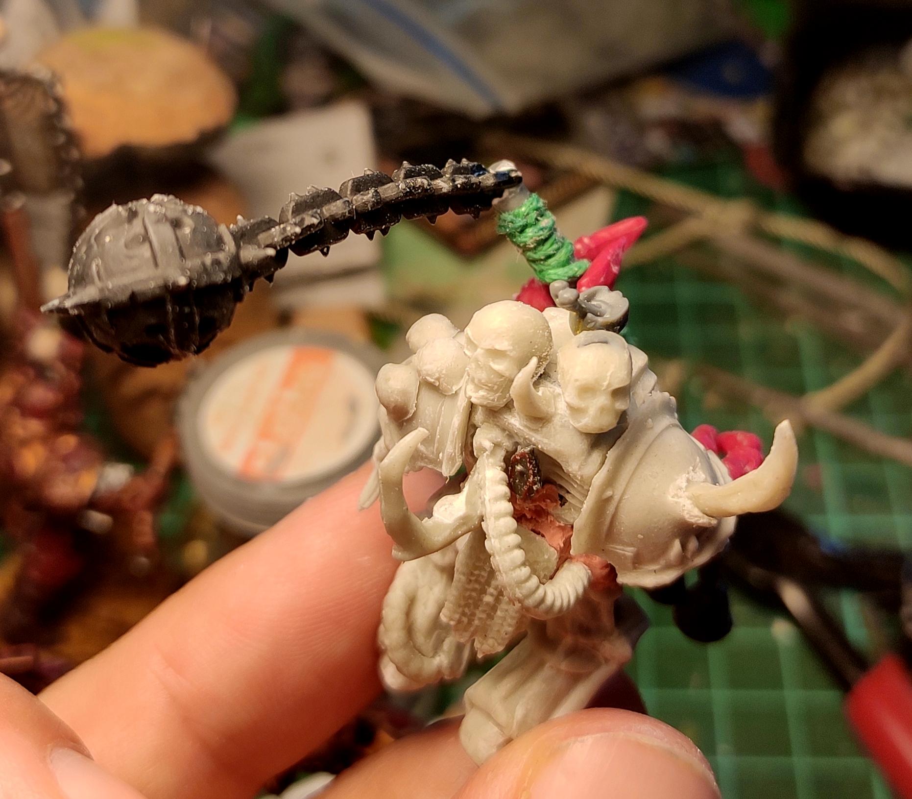 Blight, Casting, Chaos, Chaos Space Marines, Claws, Conversion, Death Guard, Flail, Heresy, Heretic Astartes, Infantry, Kitbash, Nurgle, Pestilence, Plague, Plague Marines, Putty, Tehnolog, Terminator Armor, Traitor Legions, Warhammer 40,000, Work In Progress