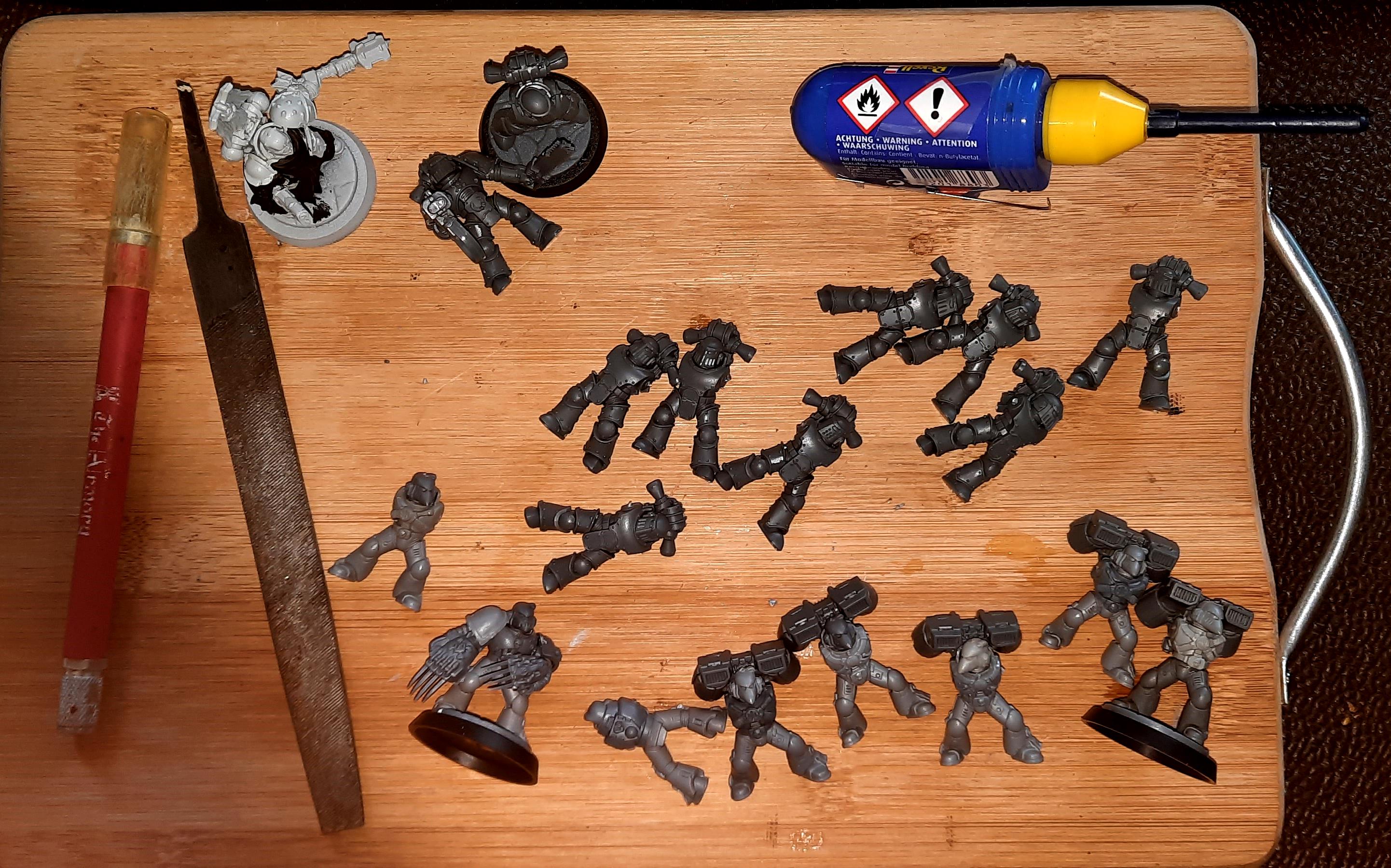 Field Police, Space Marines, Work In Progress