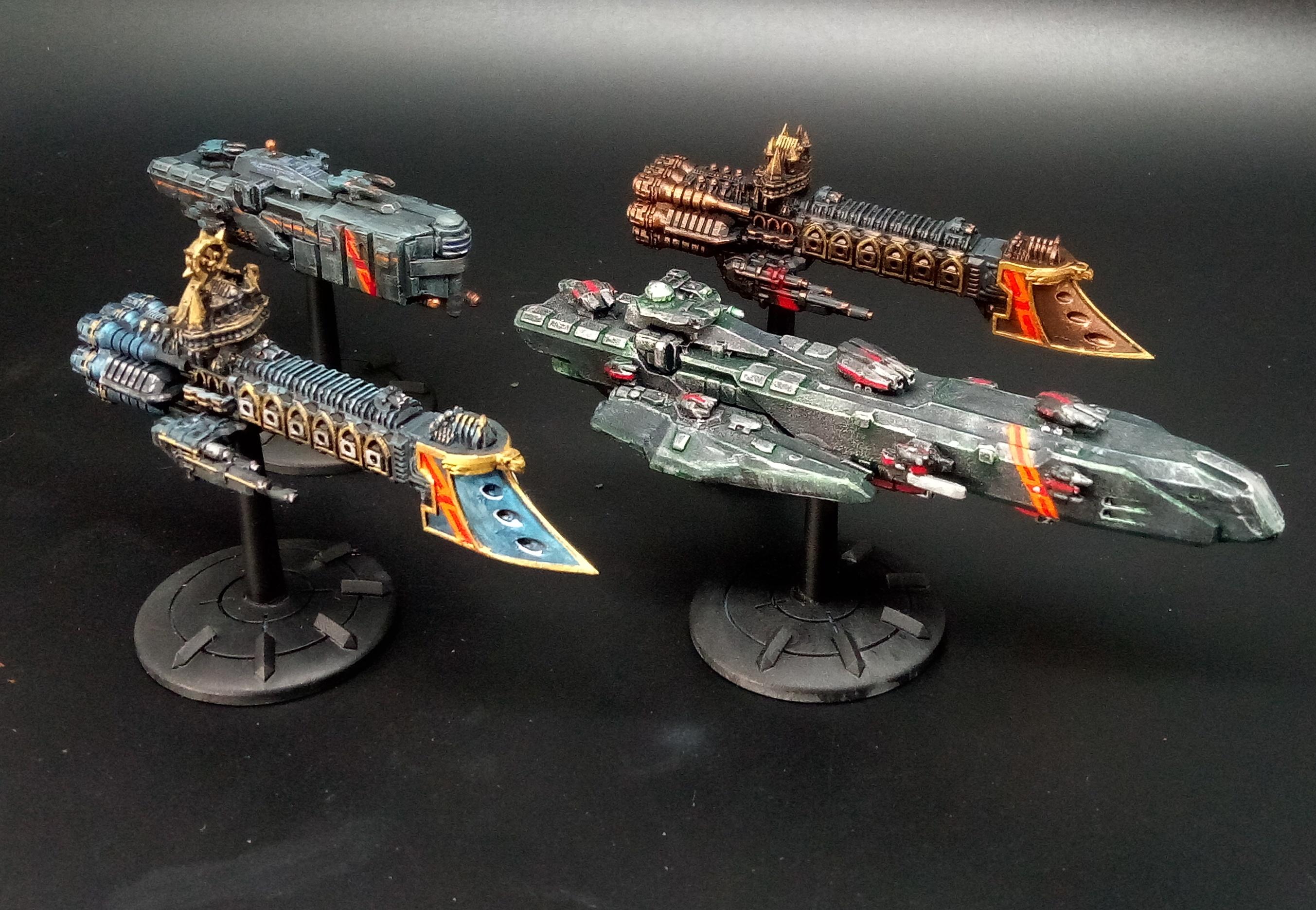 Battlefleet Gothic, Cruiser, Frigate, Rogue Trader, Spaceship, Transport