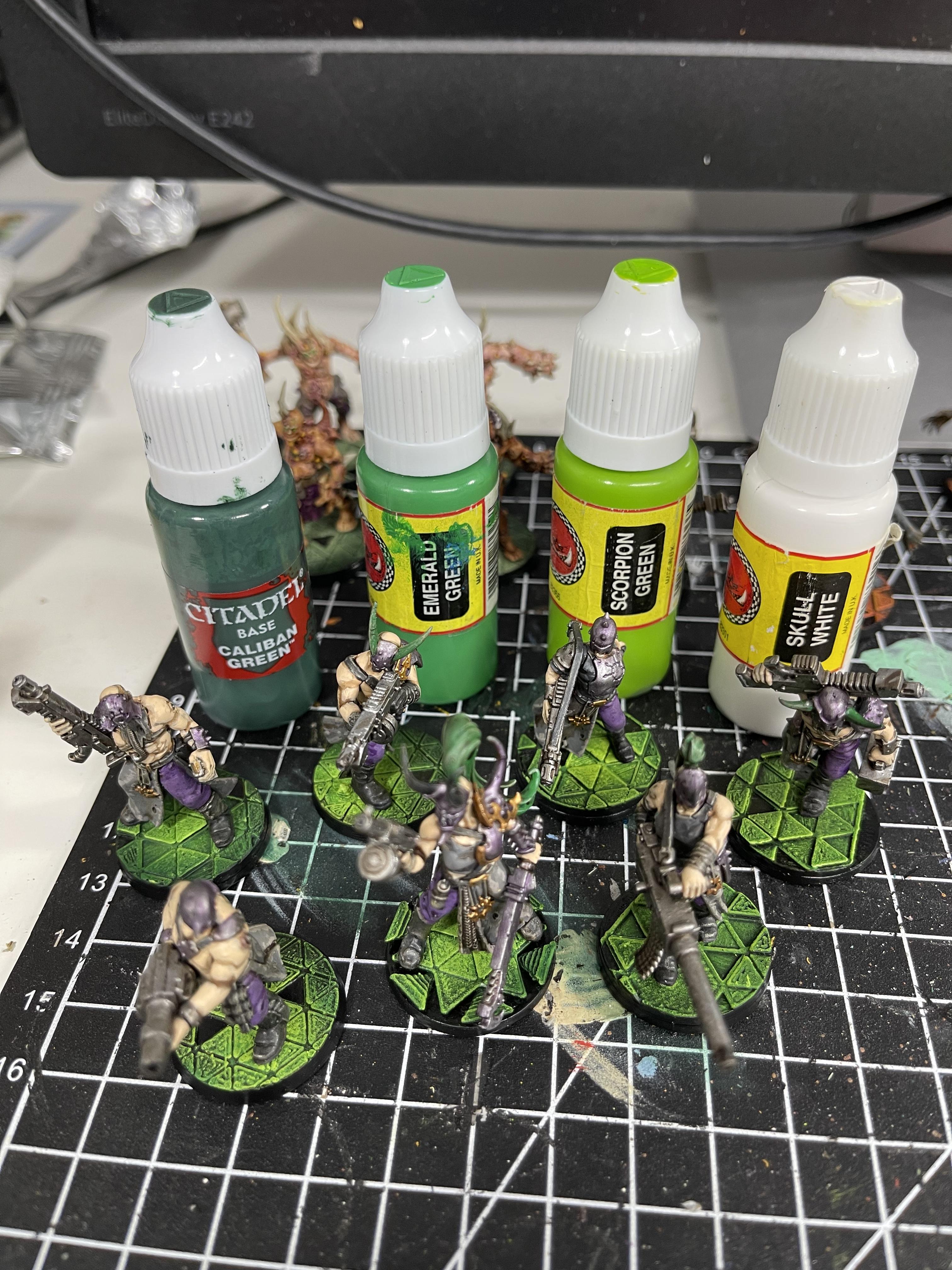 3d Printed Bases, Blackstone Fortress, Chaos Cultists, Warhammer 40,000, Warhammer Quest