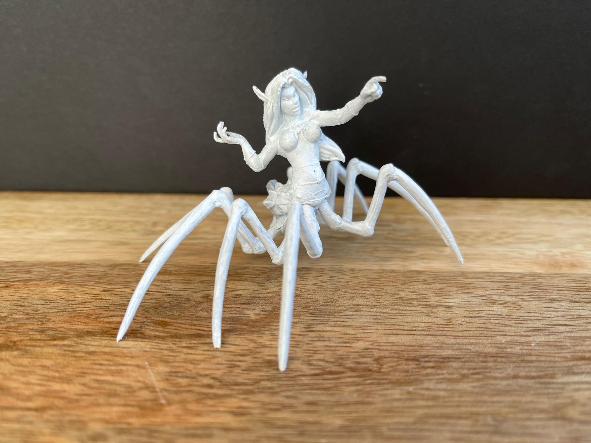 Shaerileth, Spider Demoness, Work In Progress