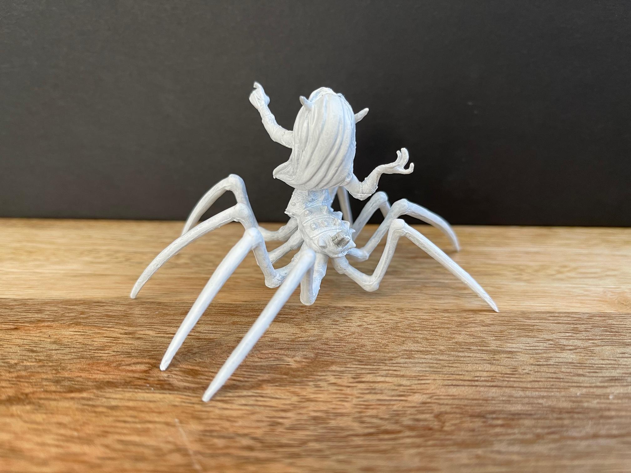 Shaerileth, Spider Demoness, Work In Progress