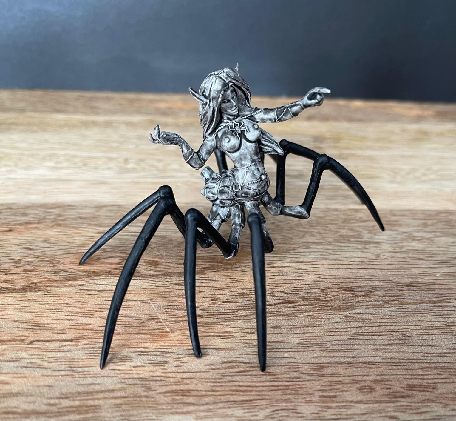 Shaerileth, Spider Demoness, Spider Demoness Wip