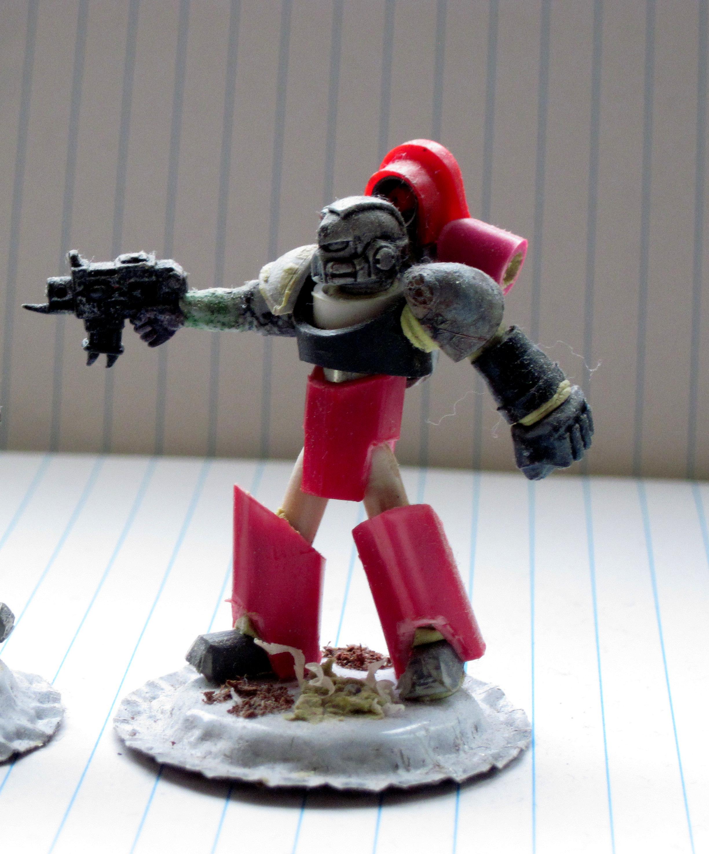 Conversion, Kitbash, Scratch Build, Space Marines, Warhammer 40,000