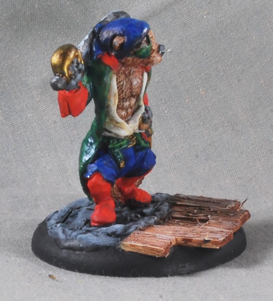 Animal Adventurers, Burrows And Badgers, Dungeons And Dragons, Furry, Oathsworn Miniatures, Otter, Pirate