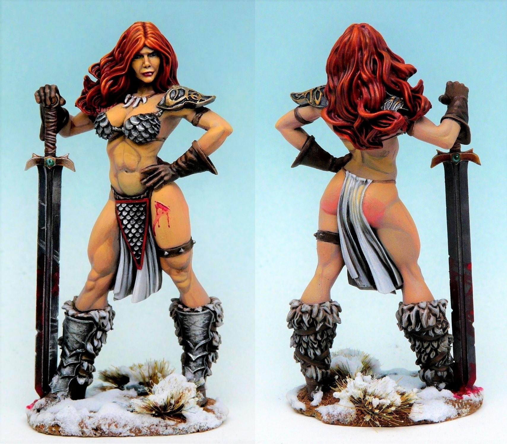 Barbarian, Conan, Heroic Fantasy, Red Sonja, Sword And Sorcery