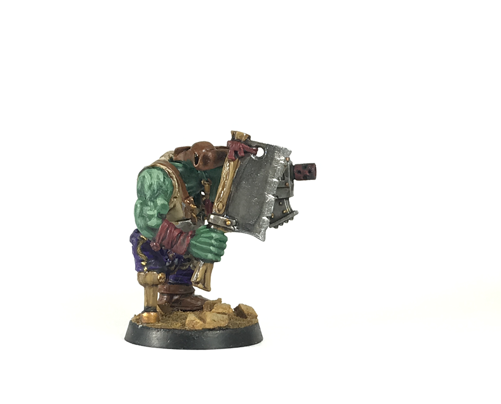 Choppa, Flash Git, Freeboota, Greenstuff, Orks, Peg Leg, Pirate, Slugga Boy, Tricorn Hat, Warhammer 40,000