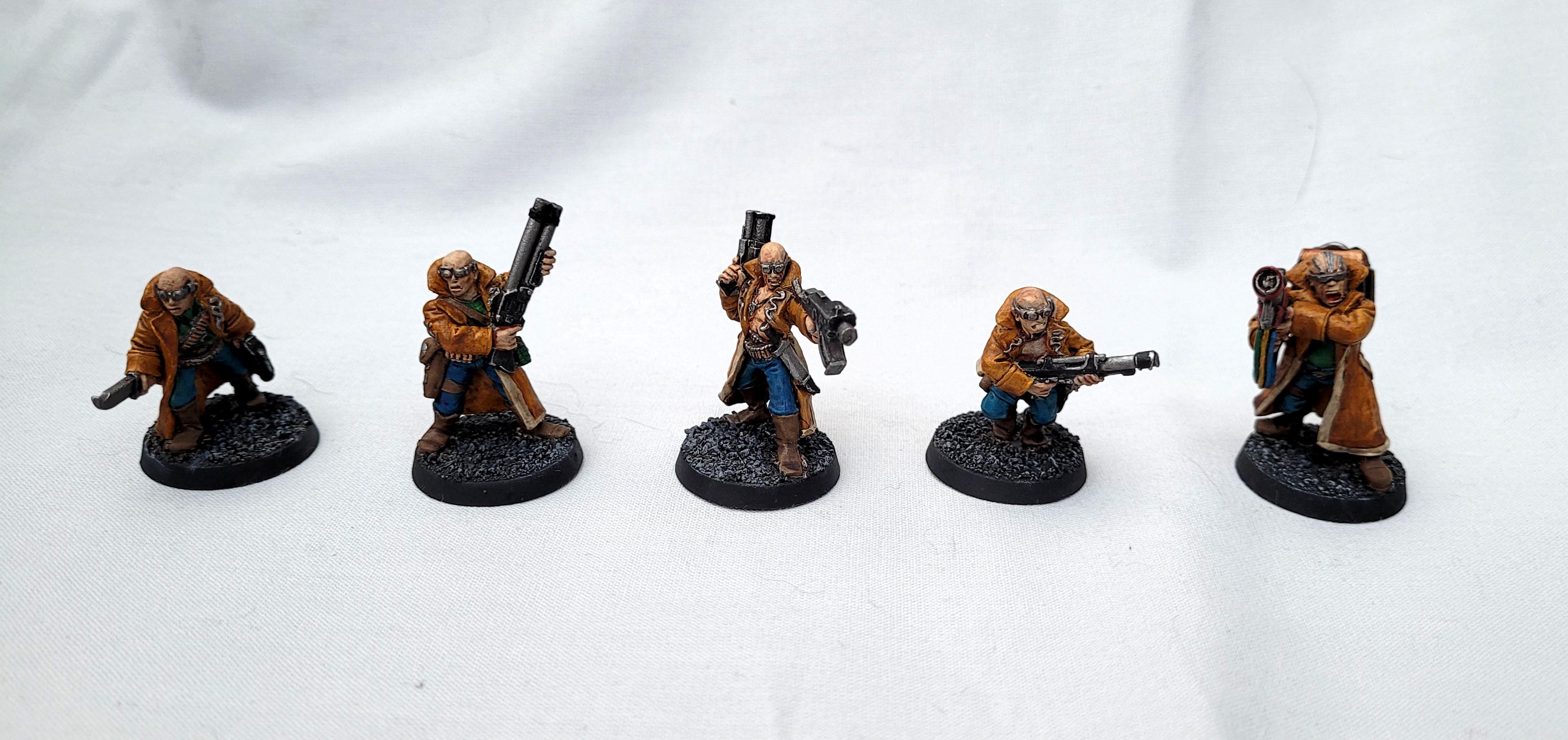 Delaque, Metal, Necromunda, Old School