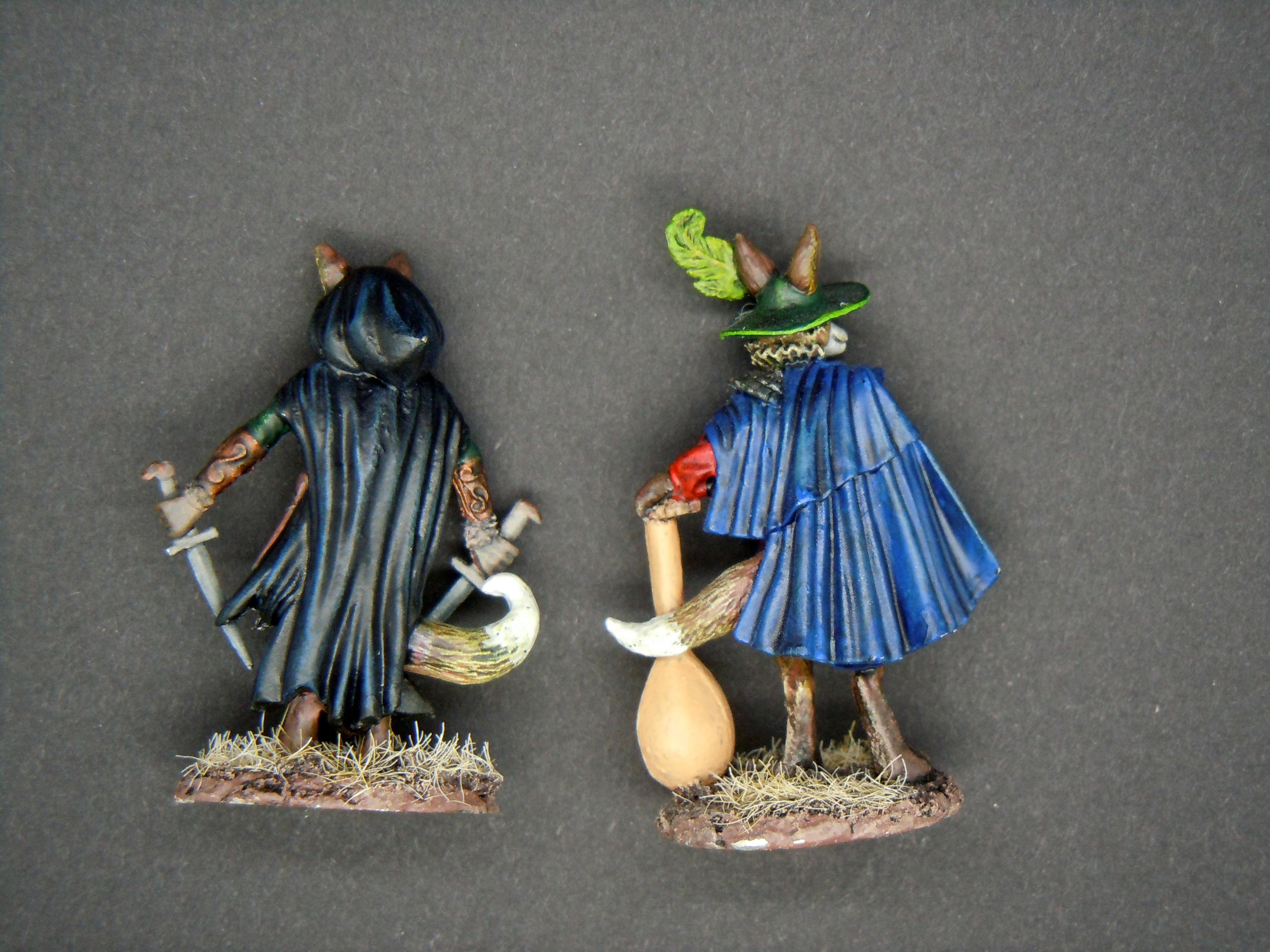 Bard, Kitsune, Rogue
