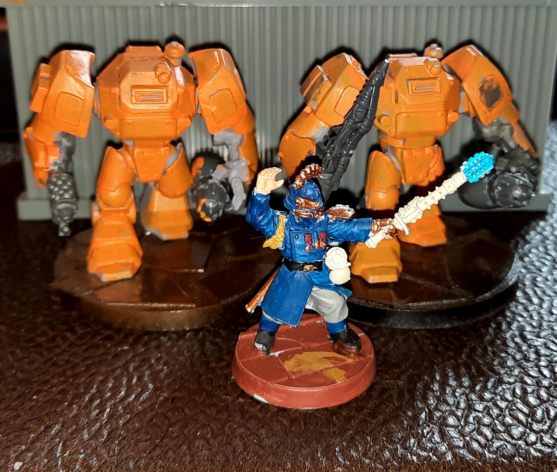 Power Armor, Reaper, Mega Servitors