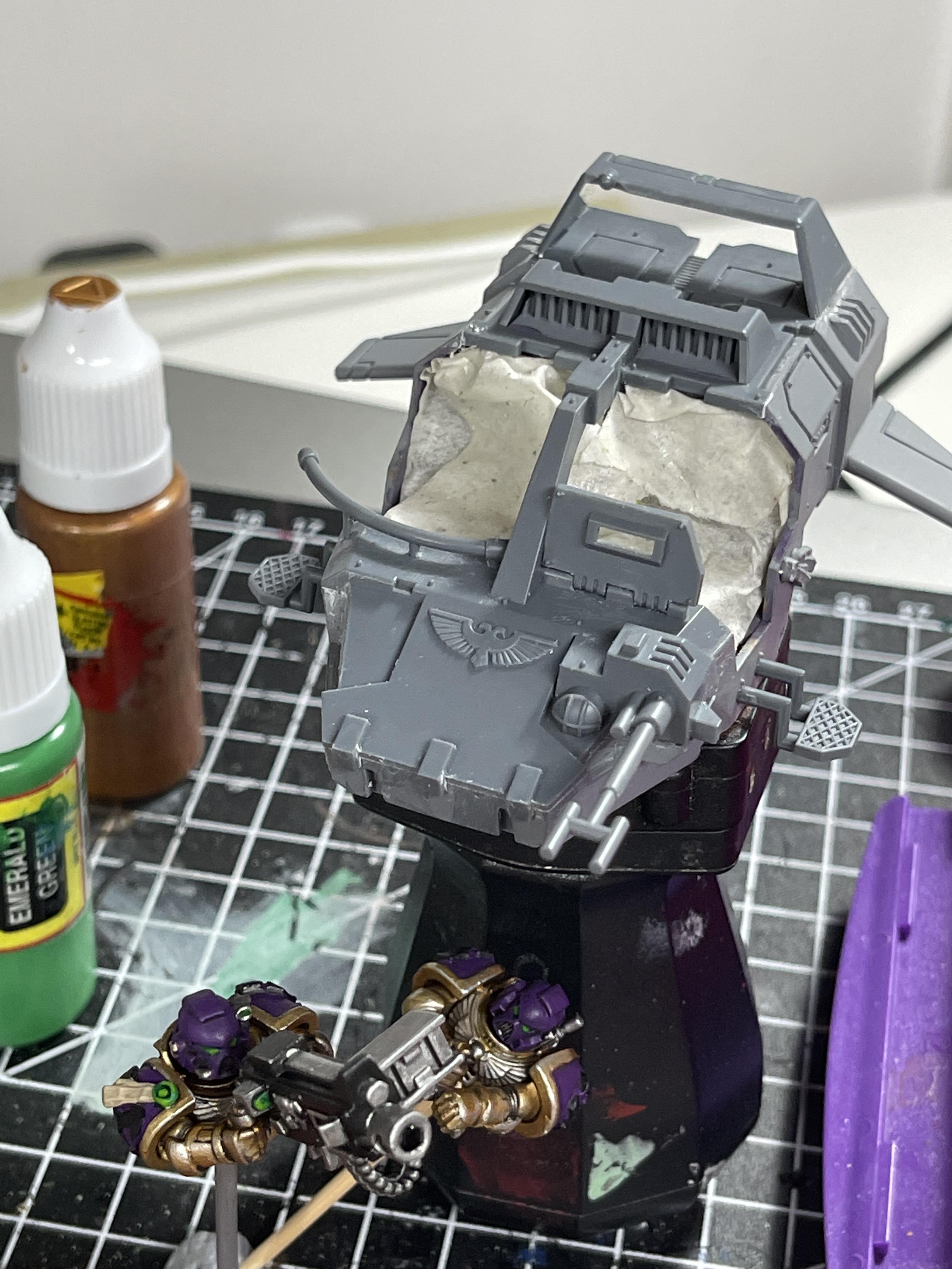 Lamd Speeder, Space Marines, Void Panthers, Warhammer 40,000, Work In Progress