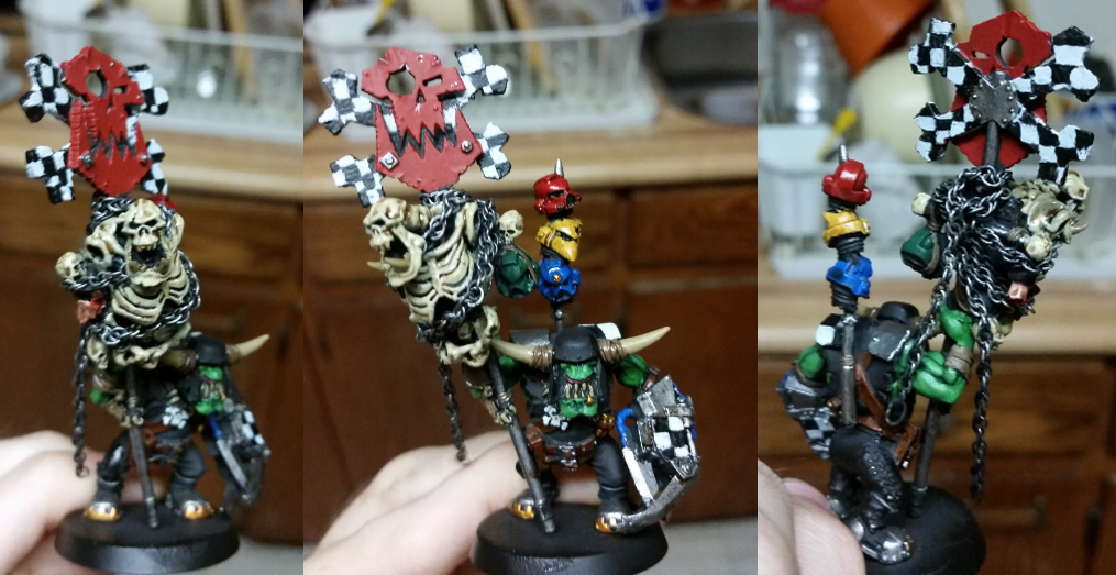 Banner, Goff, Goffs, Greenskin, Greenskins, Kitbash, Nob, Orks, Out Of Production, Waaagh Banner, Waaagh! Banner, Warhammer 40,000