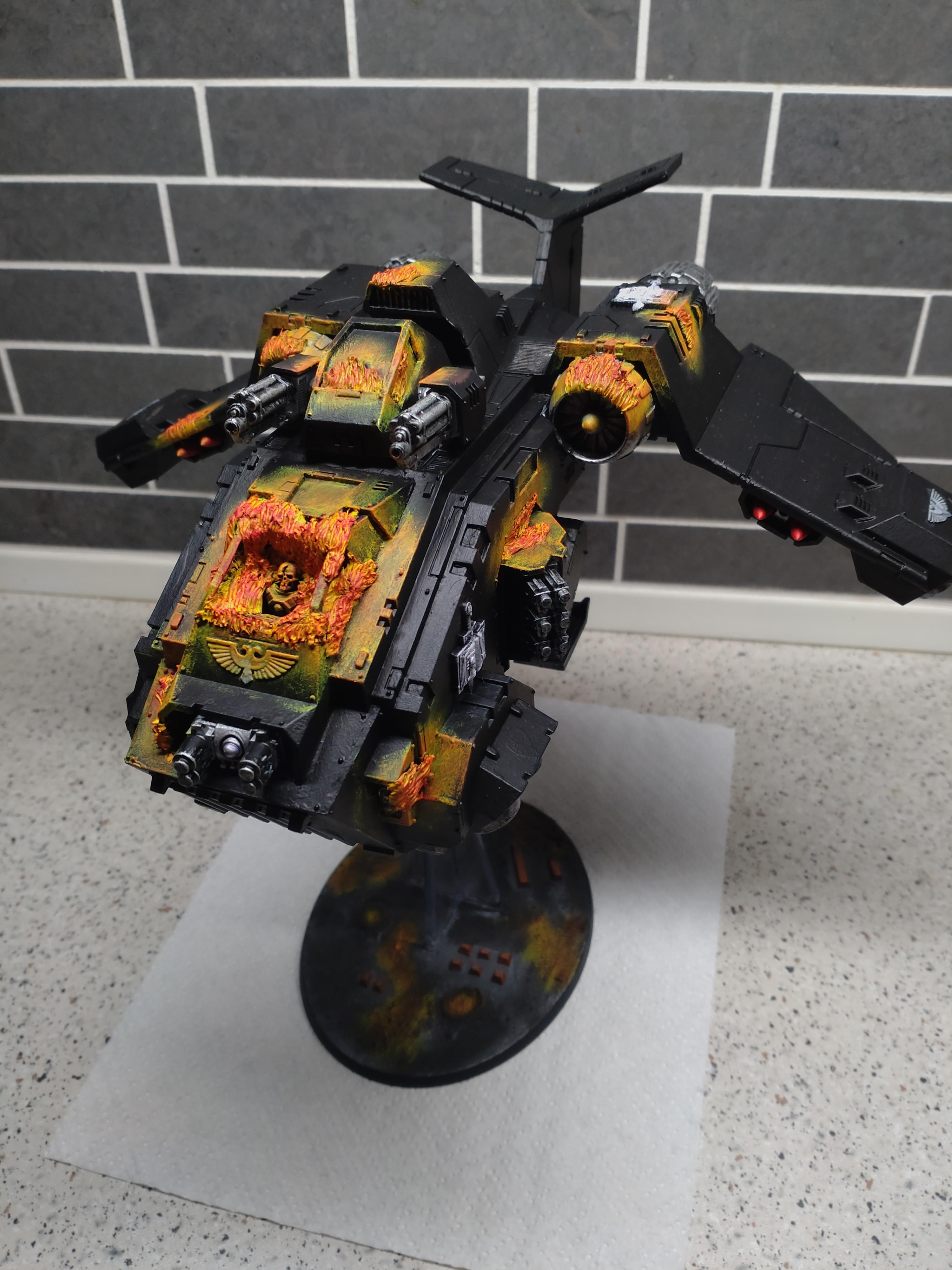 Legion Of The Damned, Space Marines, Storm Raven