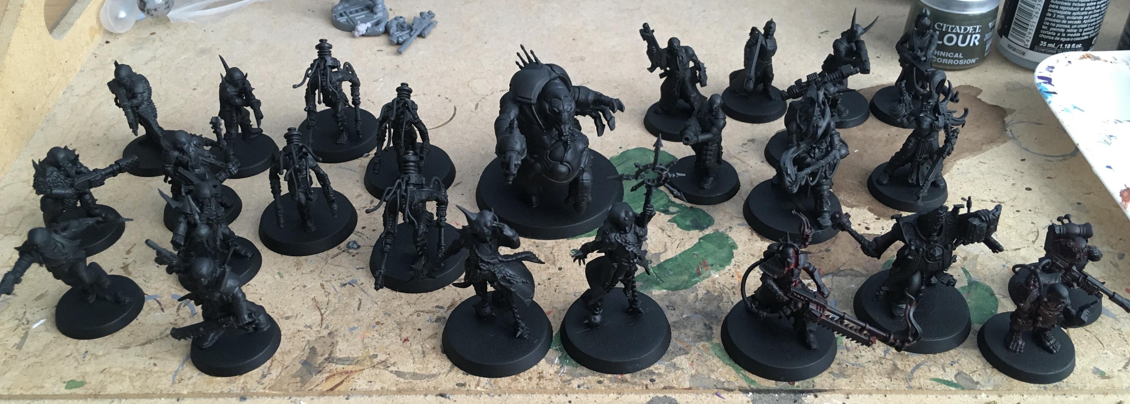 Black Stone Fortress, Chaos, Cultists, Rogue Psykers, Traitor Guardsmen, Zoat