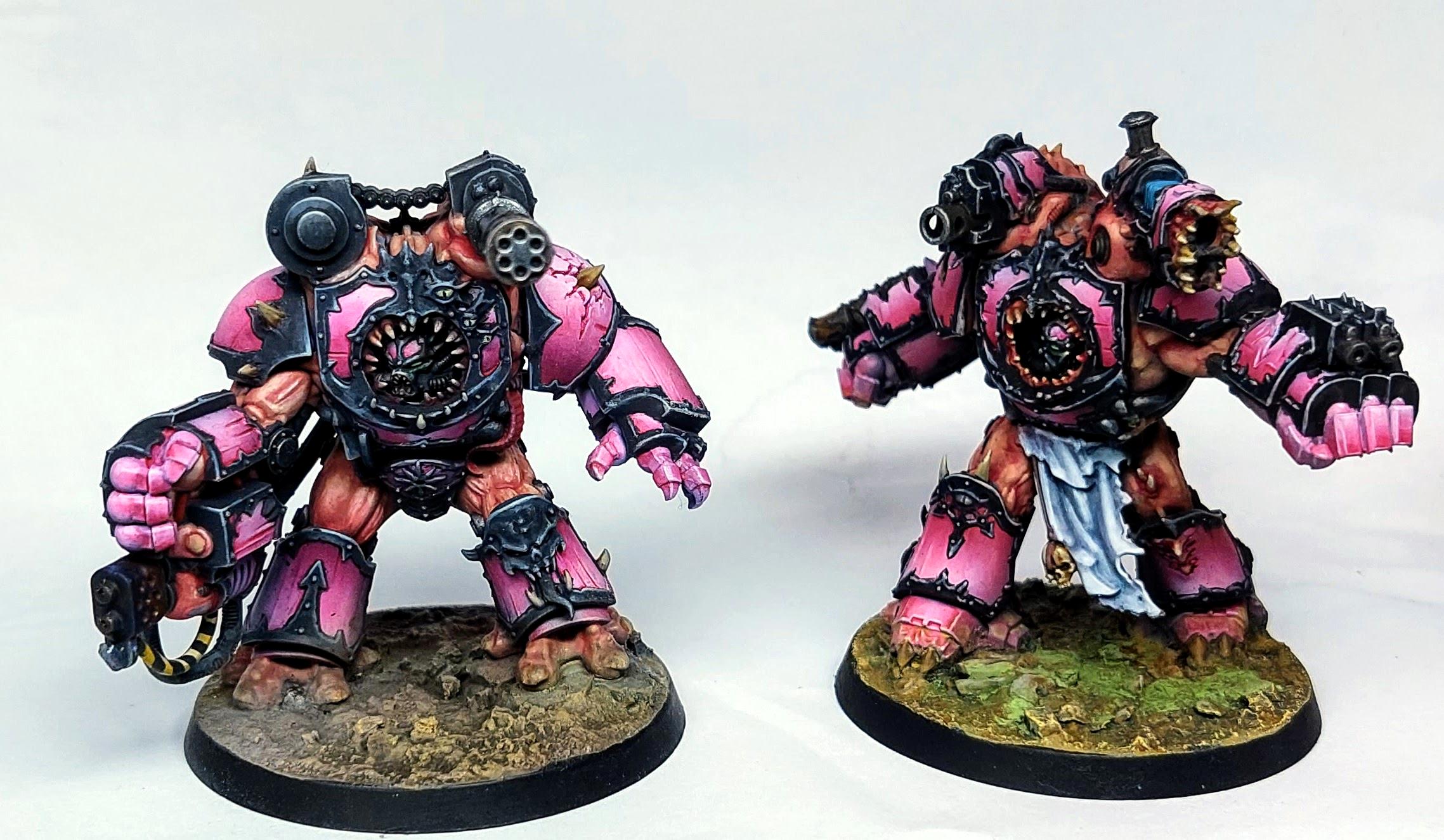 Chaos Space Marines, Emperor's Children, Obliterators, Warhammer 40,000