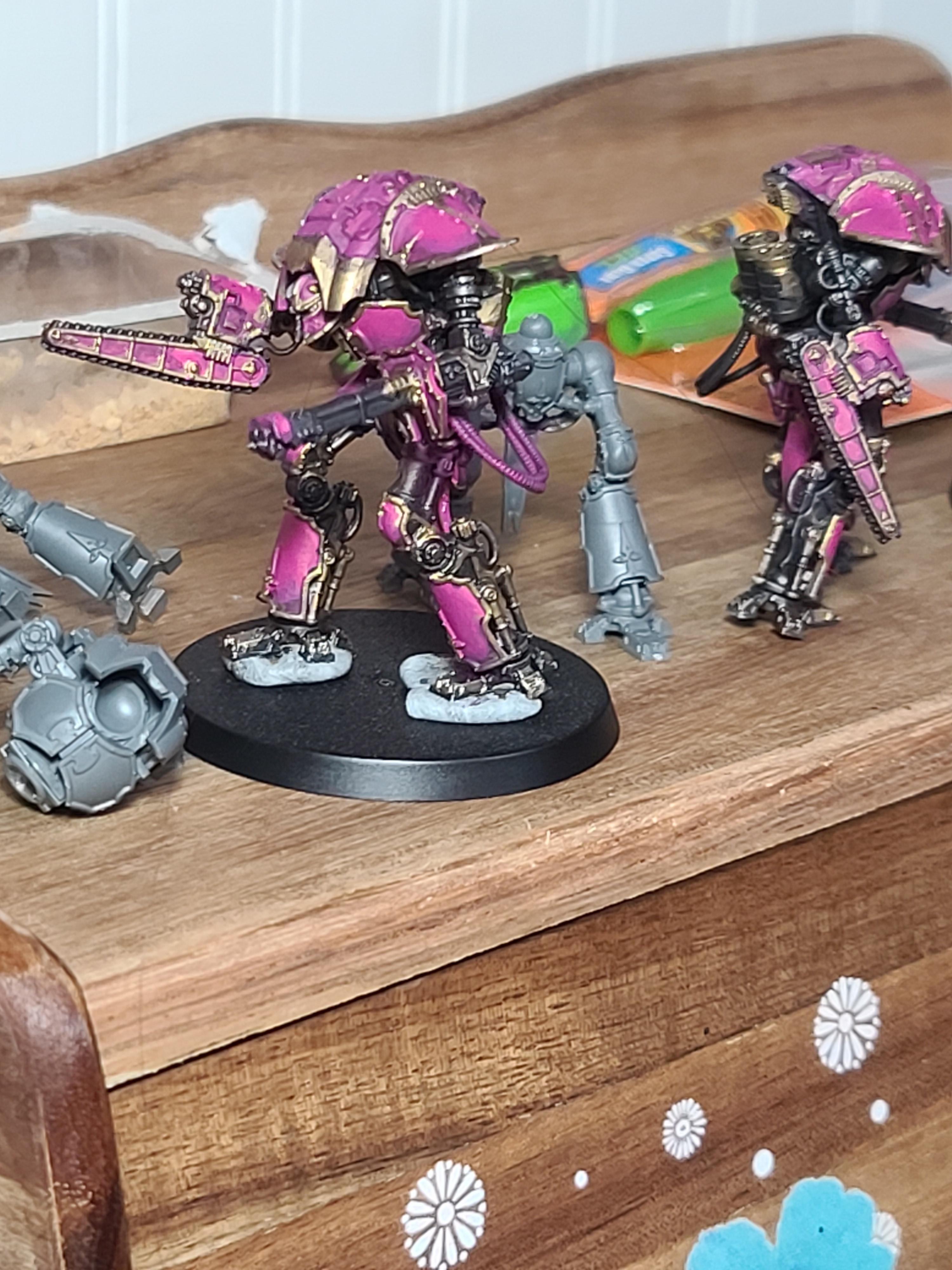 Acheron, Adeptus Titanicus, Cerastus, Games Workshop, Knights, Work In Progress