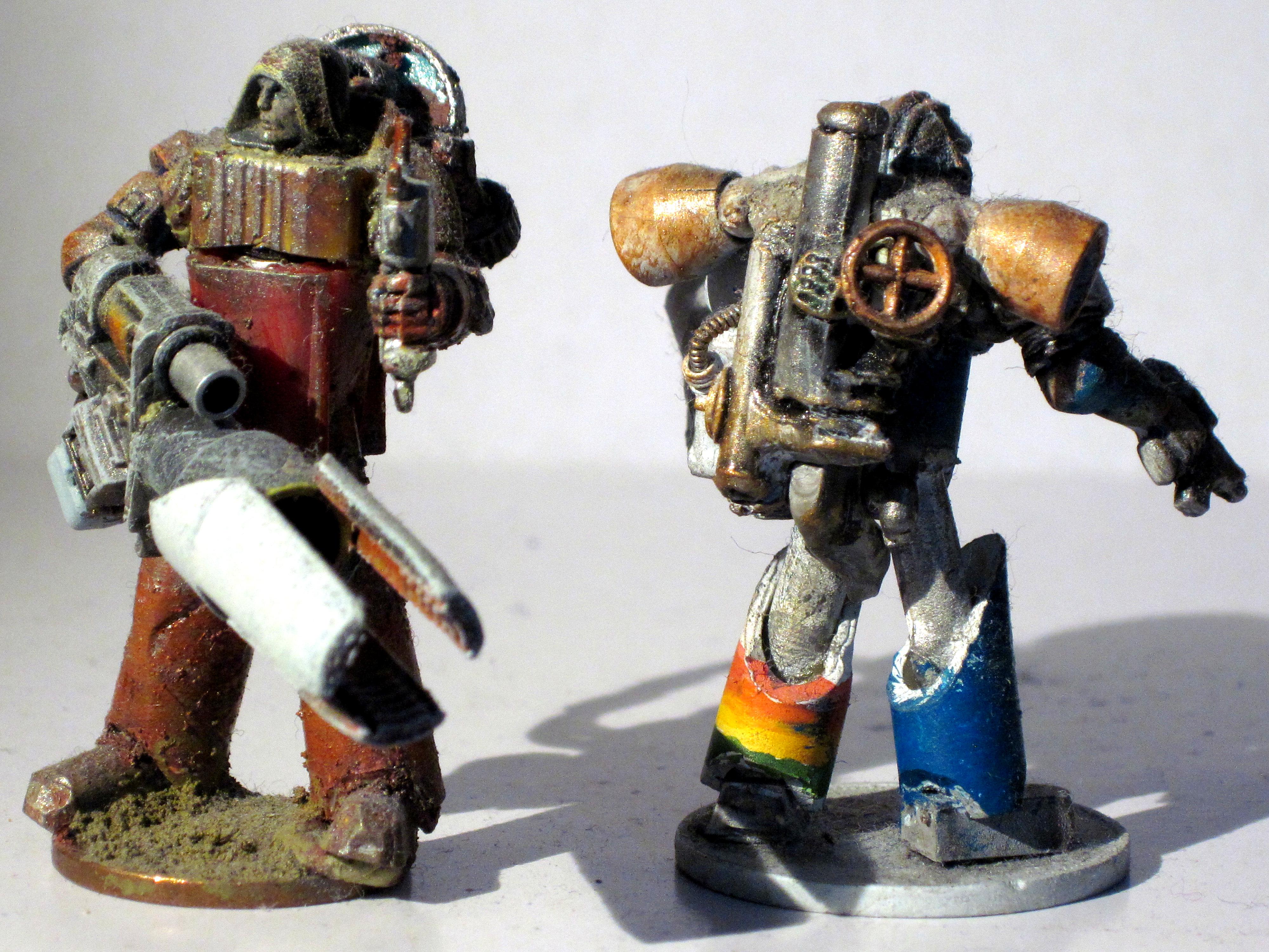 Conversion, Kitbash, Scratch Build, Space Marines, Warhammer 40,000