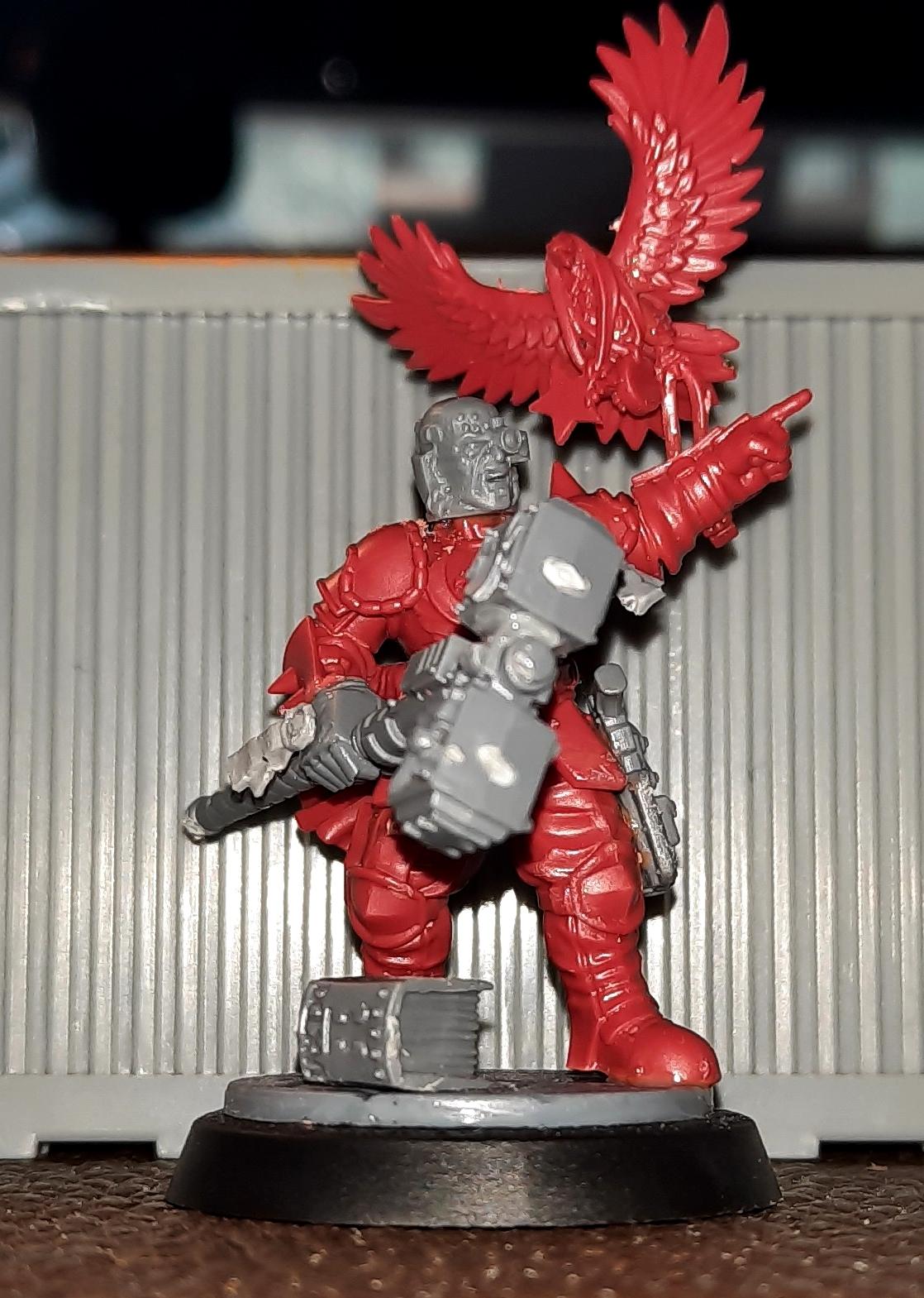 Blood Bowl, Conversion, Counts As, Inquisitor, Inquisitor Coteaz, Work In Progress