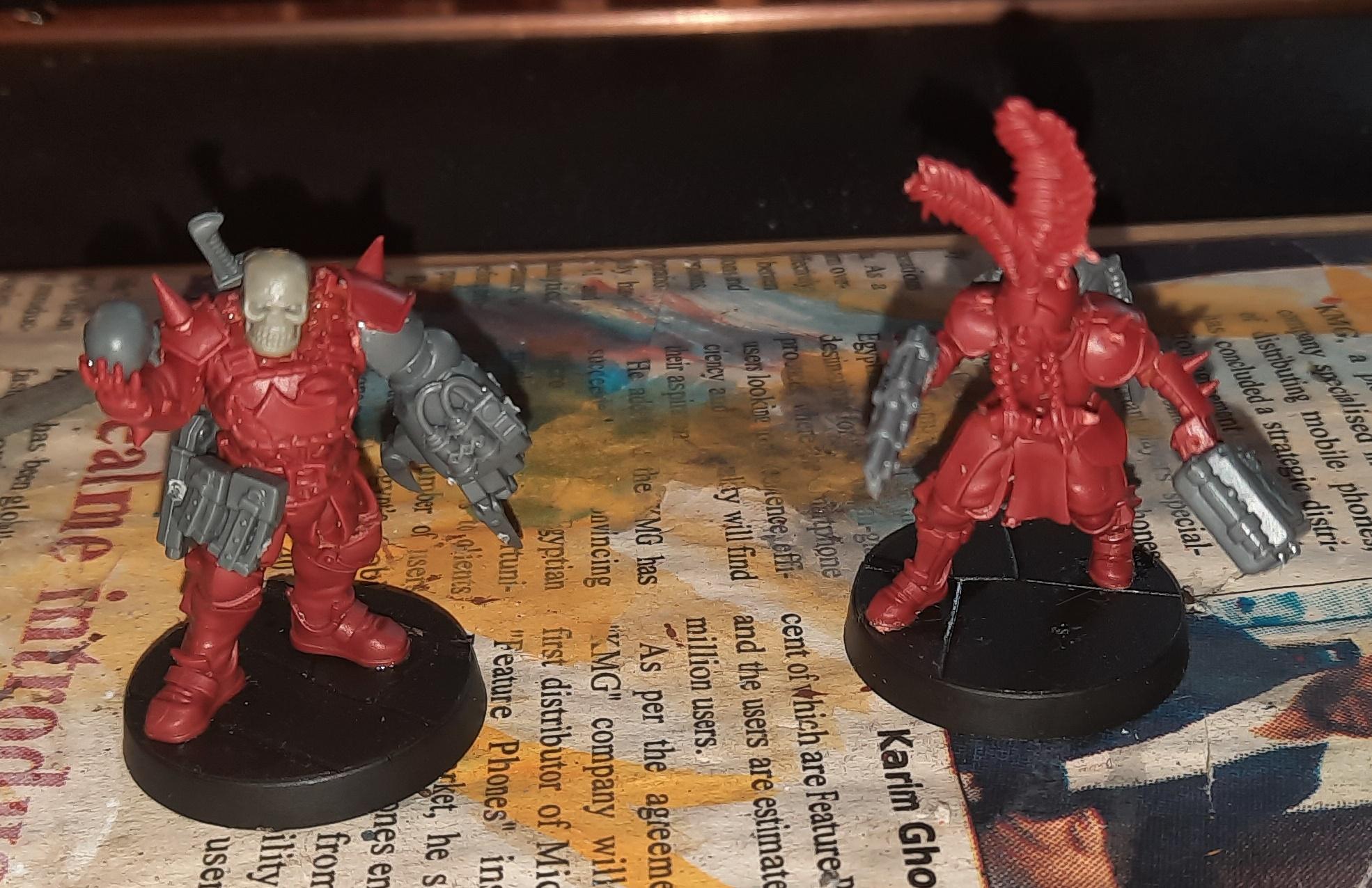 Adeptus Arbites, Assassin, Blood Bowl, Eversore, Imperial Nobility, Work In Progress