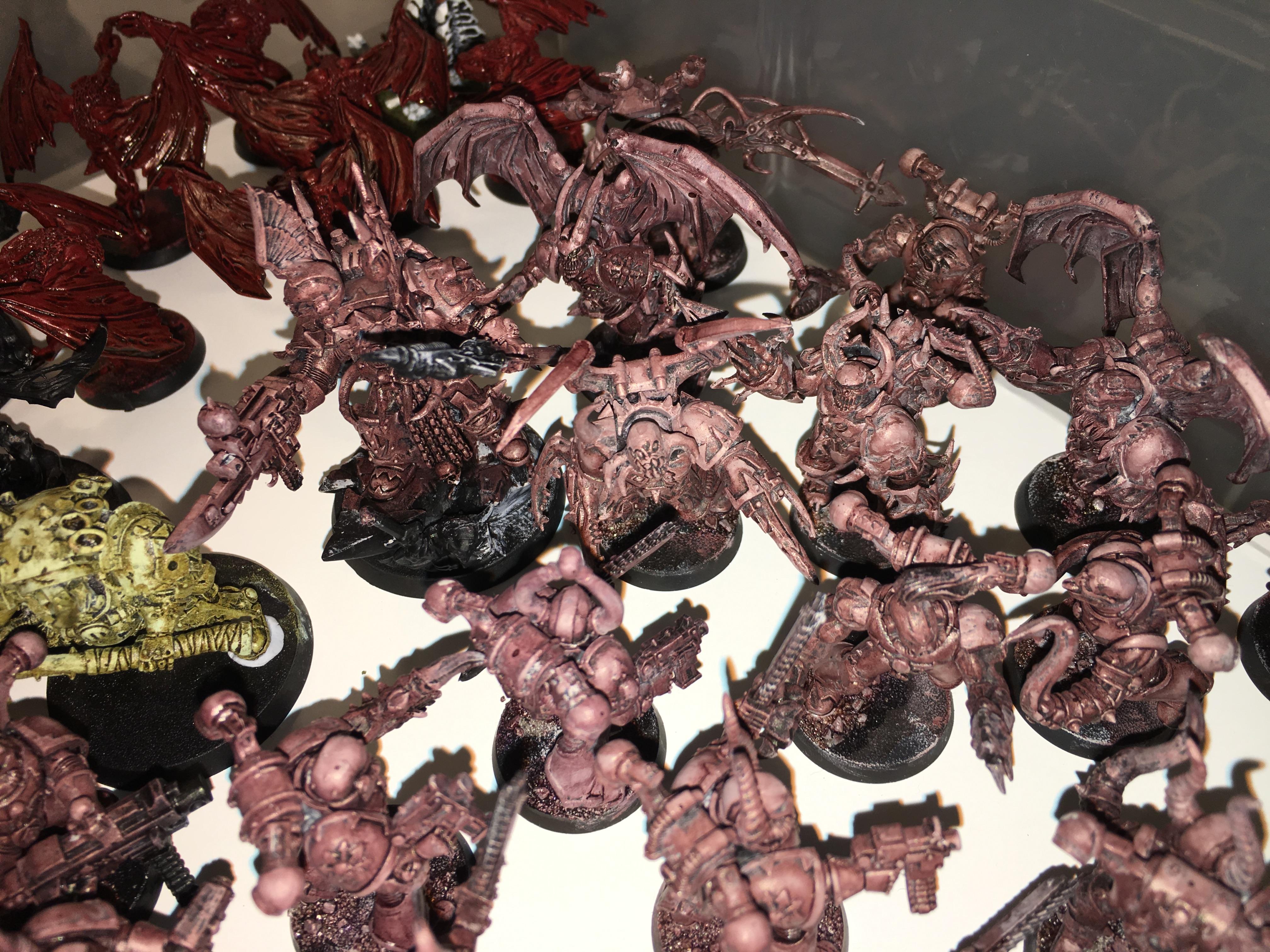 Chaos Space Marines, Games Workshop, Nurgle, W40k, Work In Progress