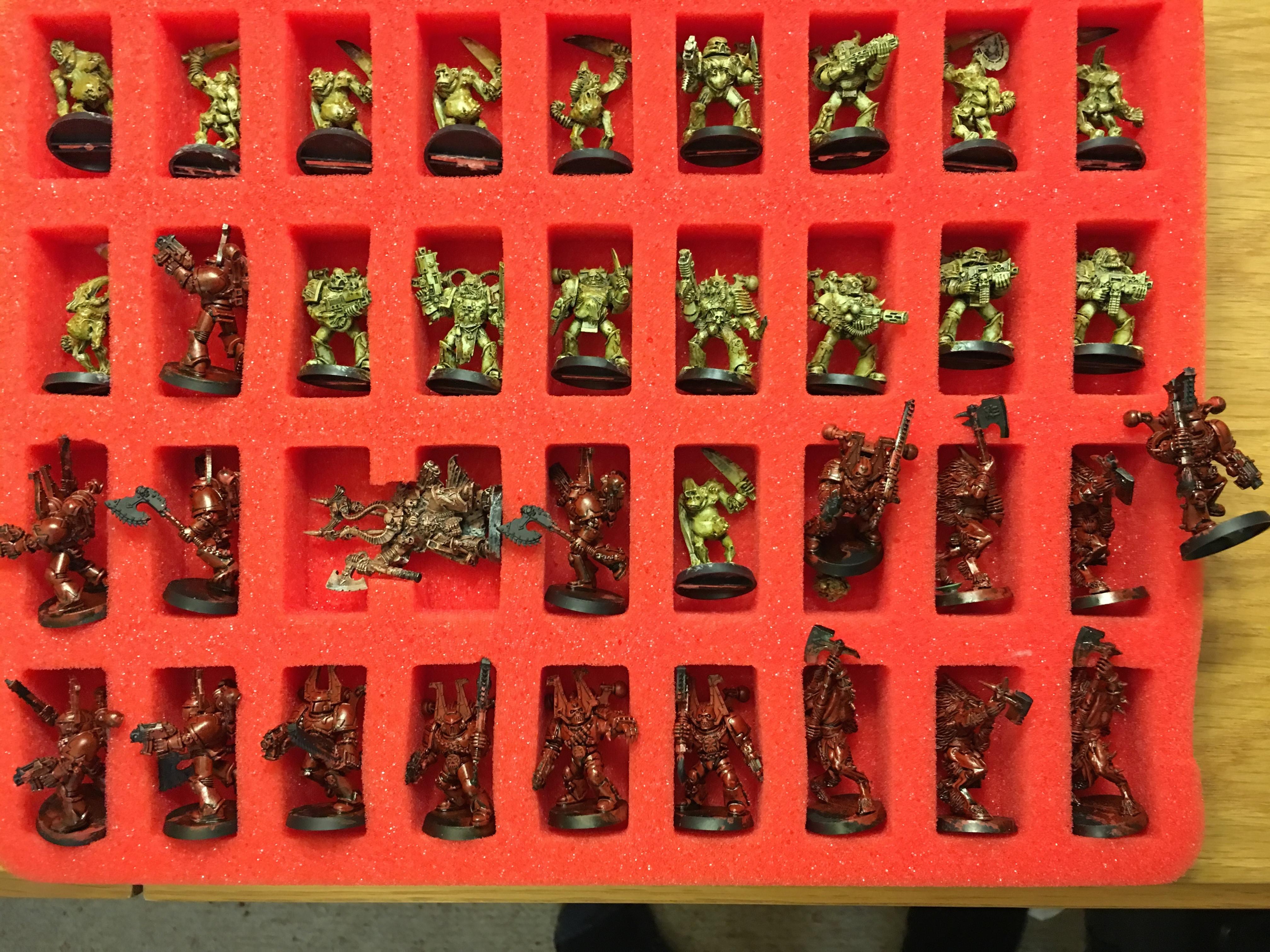 Chaos Space Marines, Games Workshop, Nurgle, W40k, Work In Progress