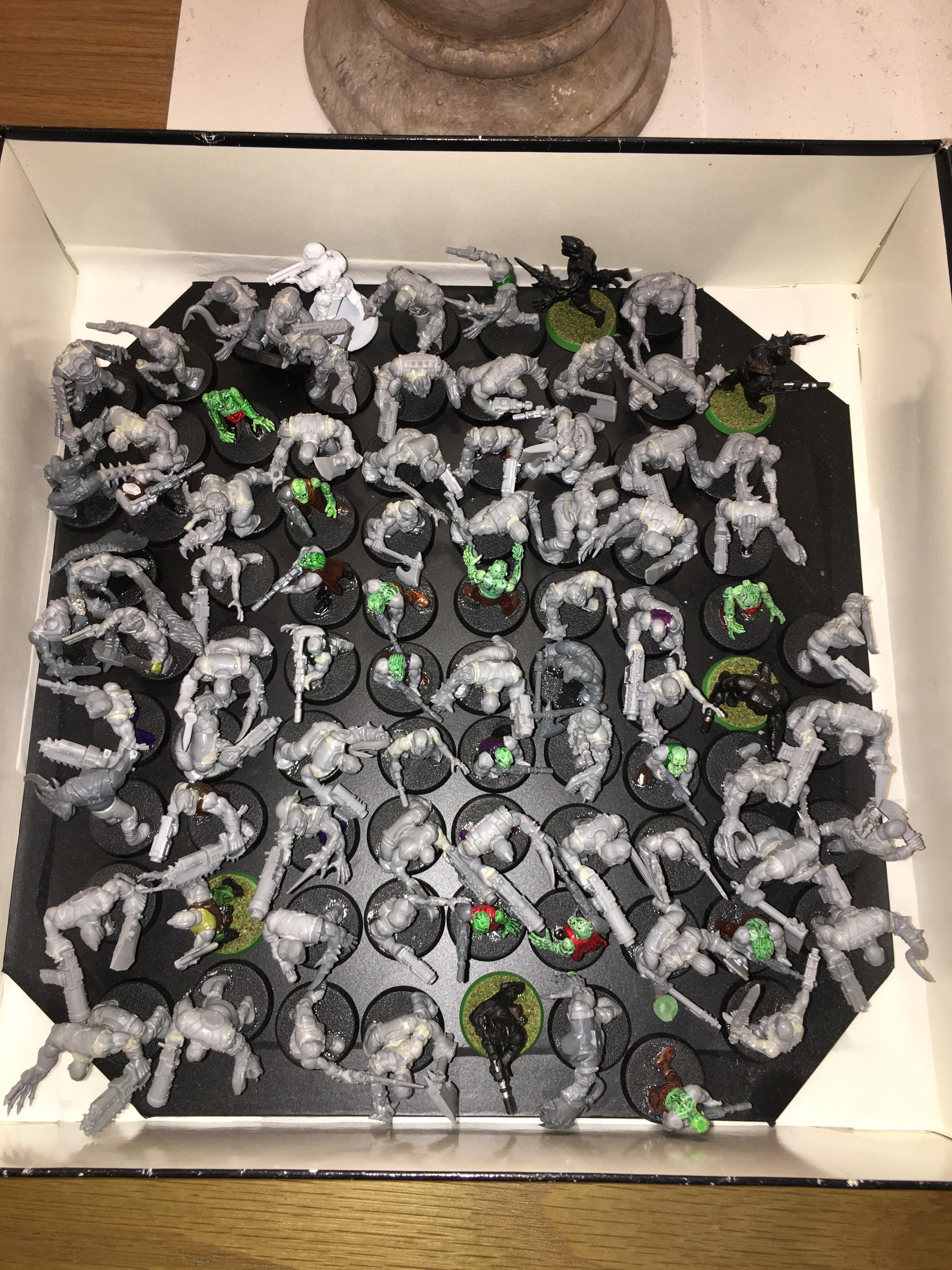 Chaos Cultists, Chaos Mutants, Games Workshop, Mutant Imperial Guard, Traitor Imperial Guard, W40k, Work In Progress