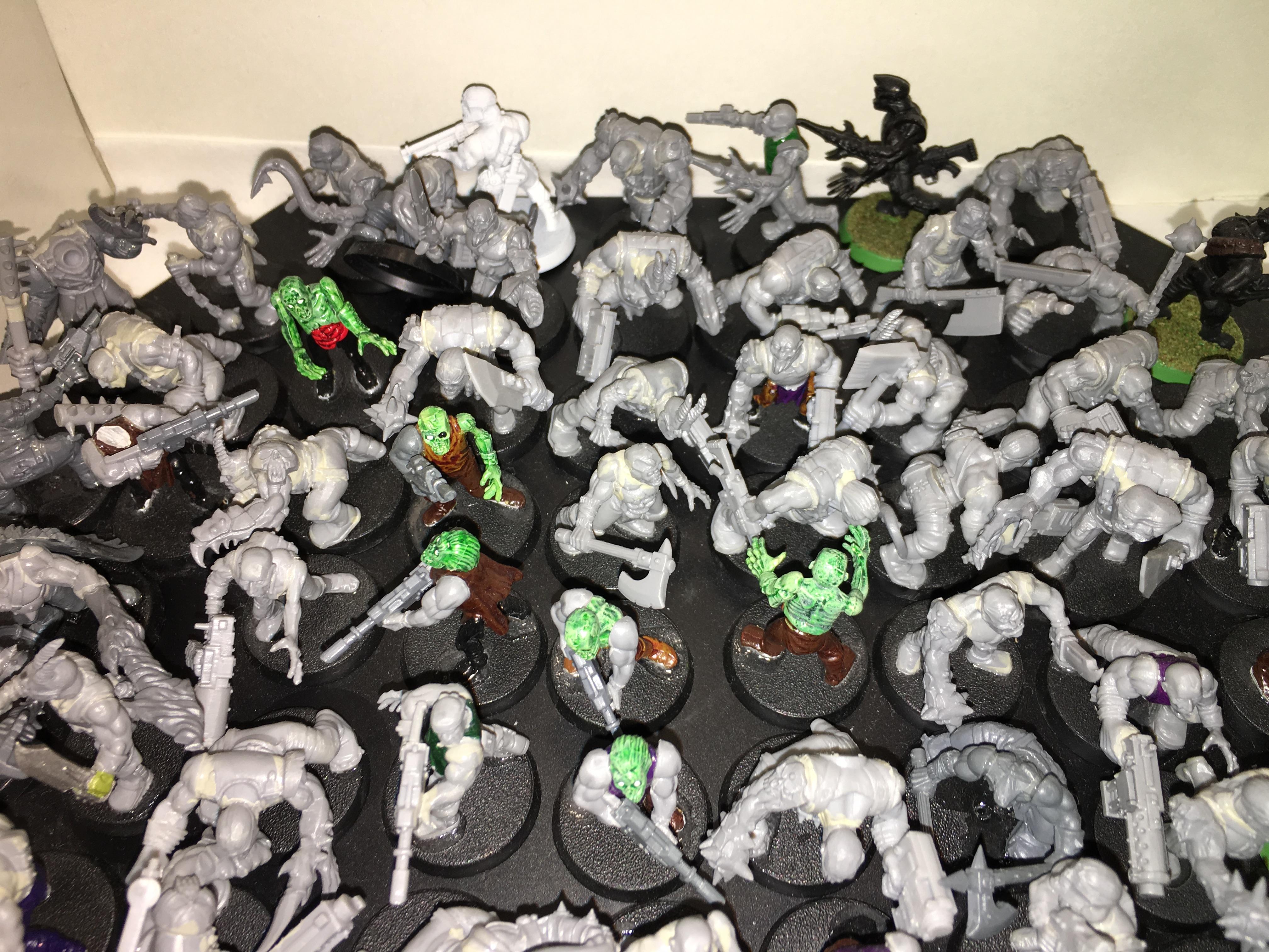 Chaos Cultists, Chaos Mutants, Games Workshop, Mutant Imperial Guard, Traitor Imperial Guard, W40k, Work In Progress