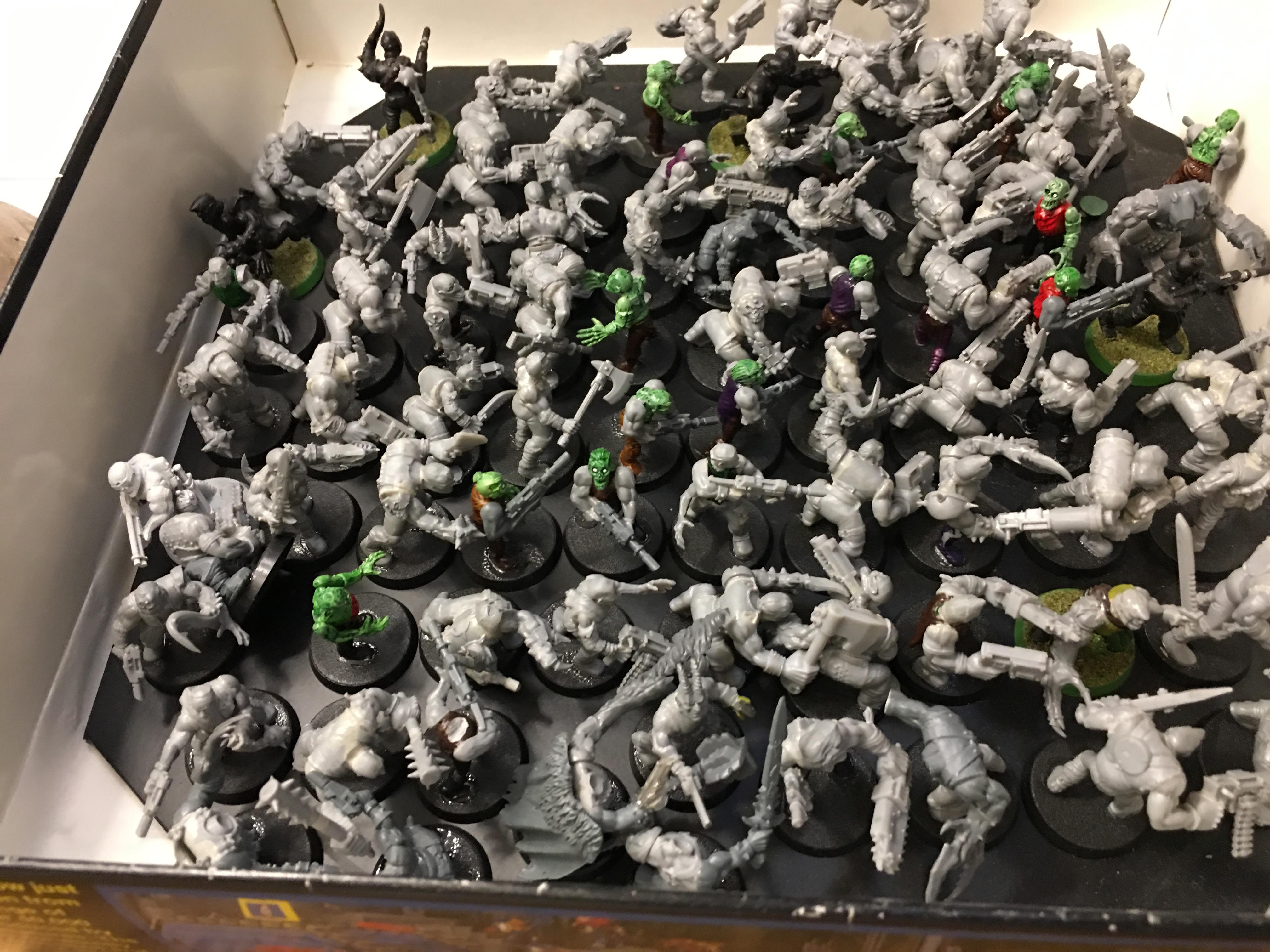 Chaos Cultists, Chaos Mutants, Games Workshop, Mutant Imperial Guard, Traitor Imperial Guard, W40k, Work In Progress