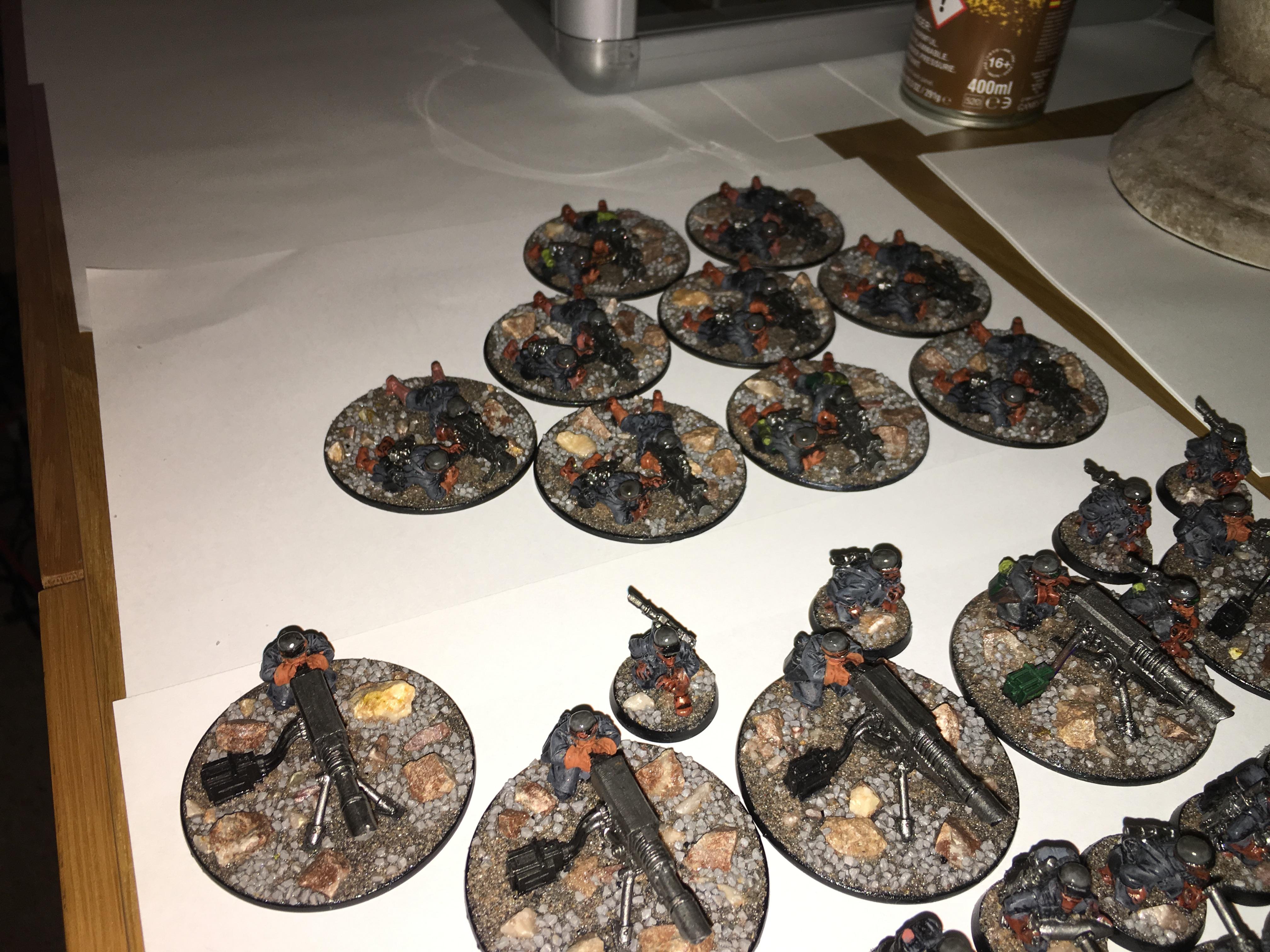 Games Workshop, Imperial Guard, Imperial Guard Steel Legion Full Infantry, Steel Legion, Steel Legion Infantry, W40k