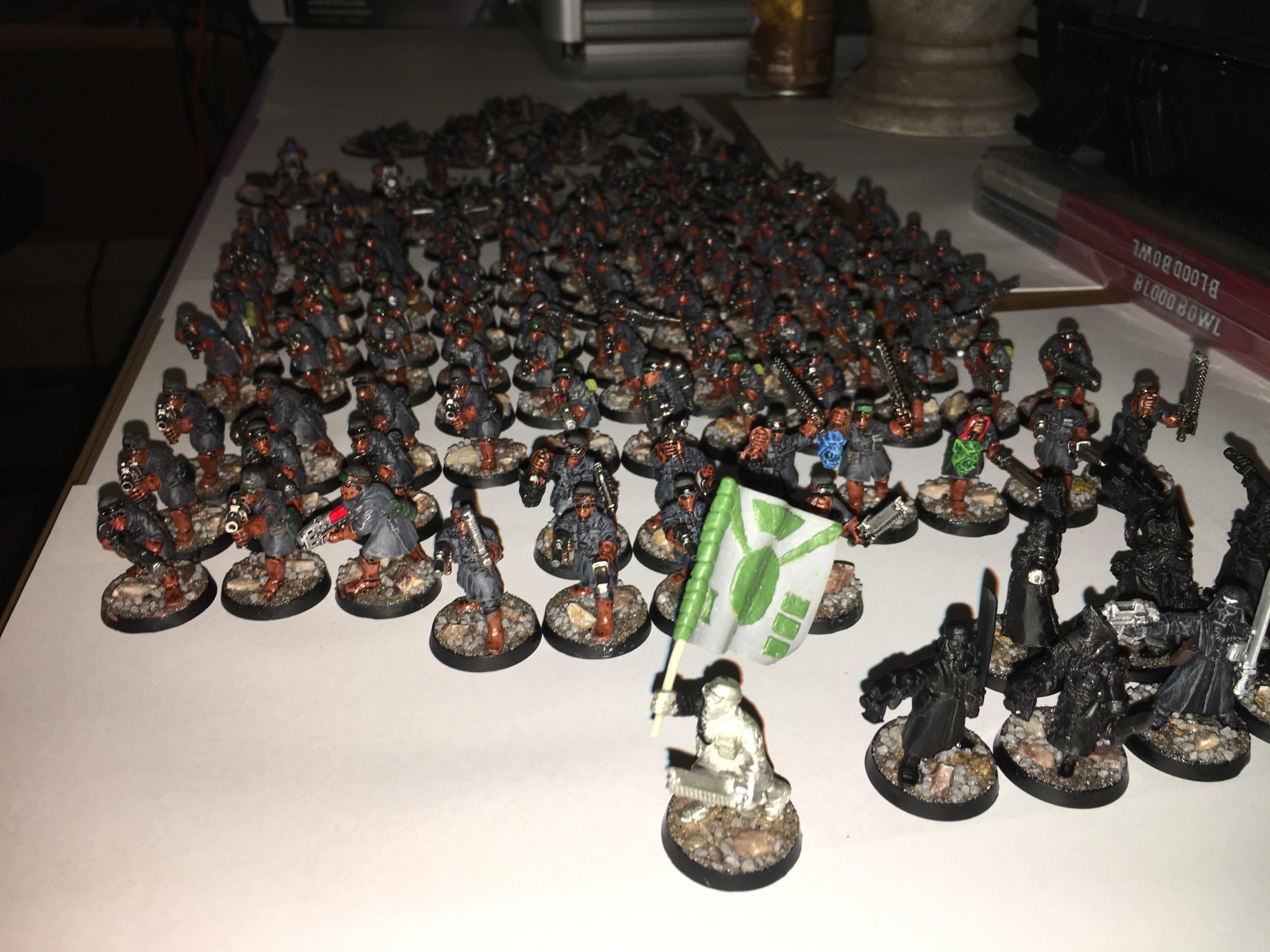 Games Workshop, Imperial Guard, Imperial Guard Steel Legion Full Infantry, Steel Legion, Steel Legion Infantry, W40k