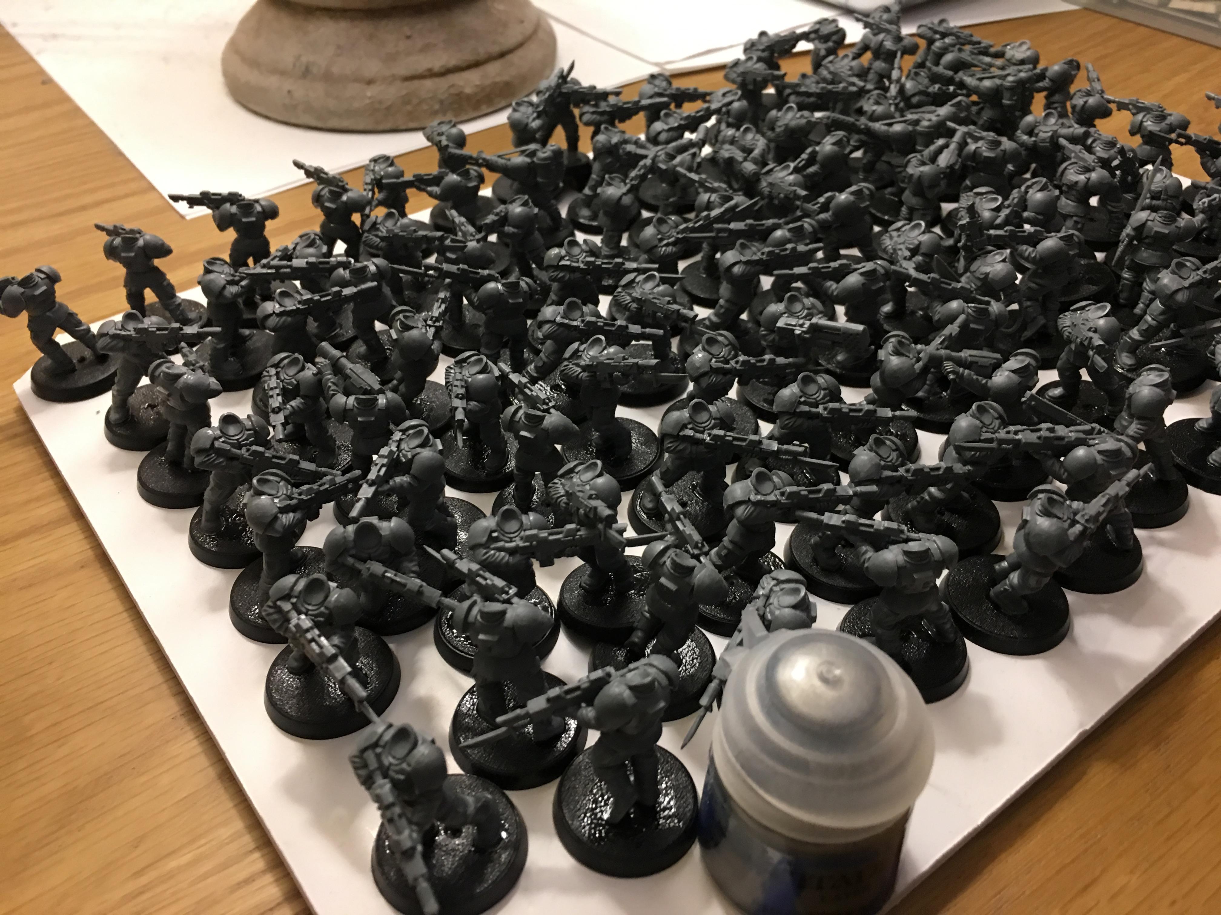 Cadian Infantry, Cadian Infantry Wip, Games Workshop, Imperial Guard, Imperial Guard Cadian, W40k, Work In Progress