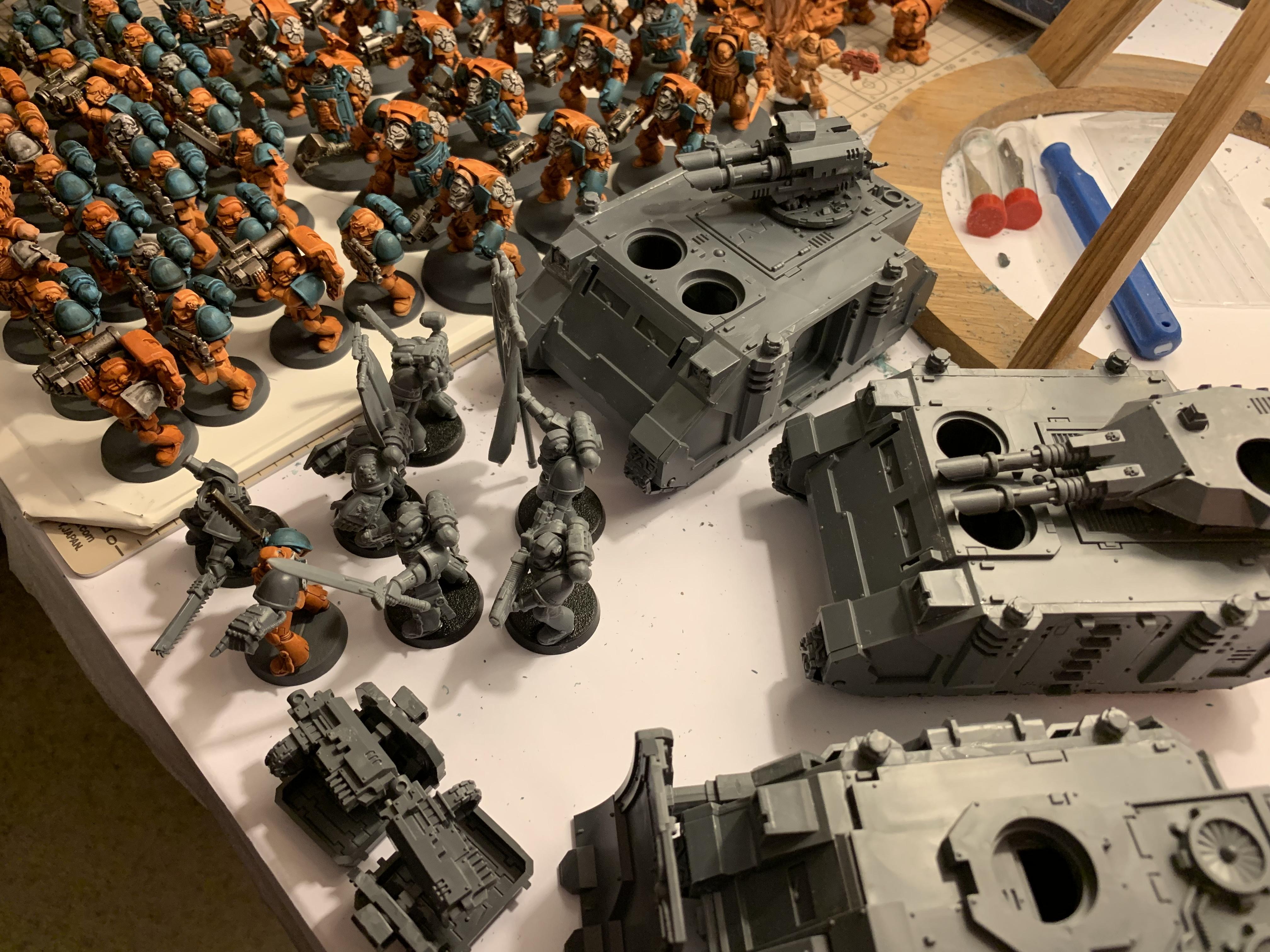 Games Workshop, Space Marines, Space Marines Wip, W40k, Work In Progress