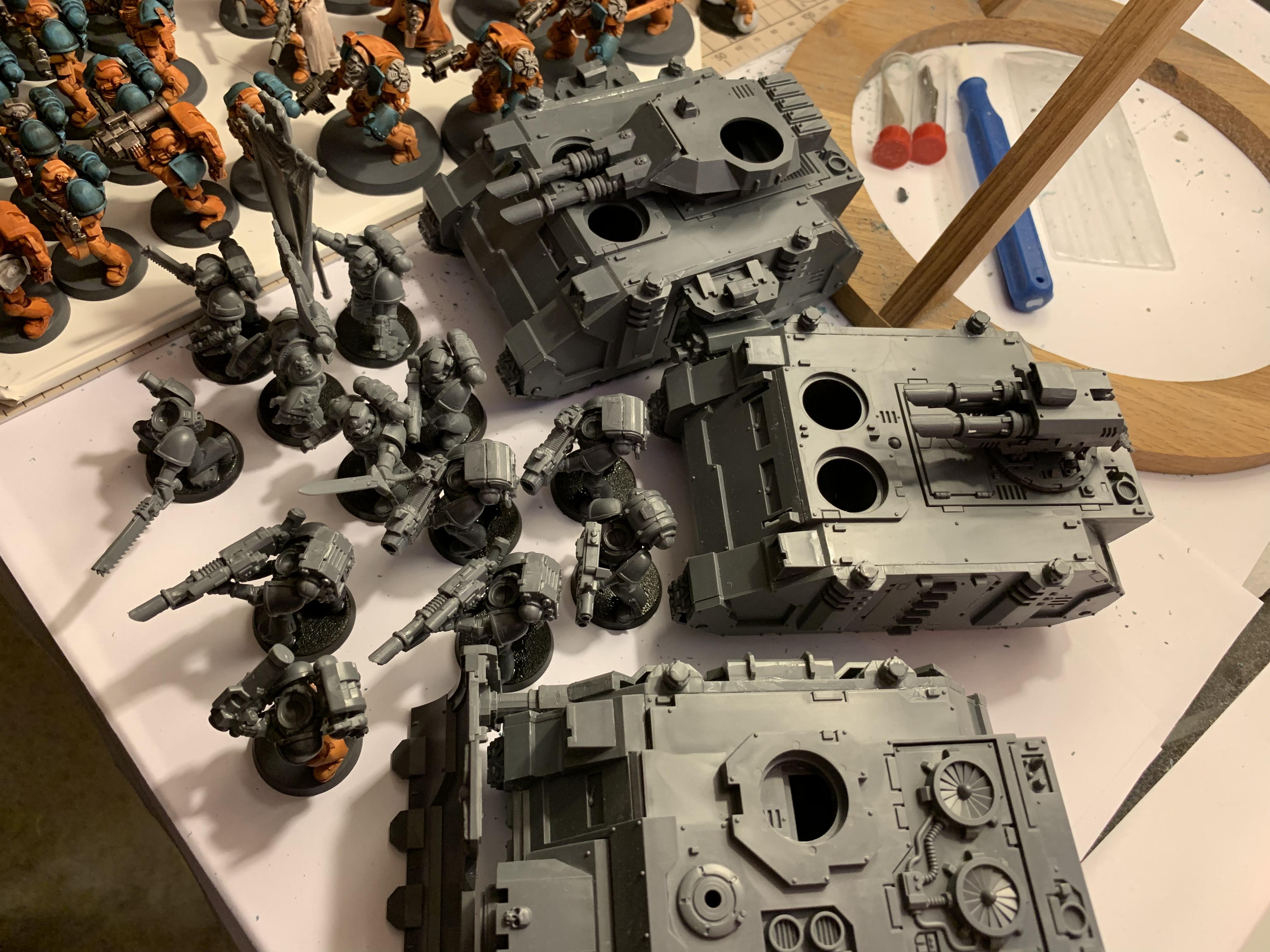 Games Workshop, Space Marines, Space Marines Wip, W40k, Work In Progress