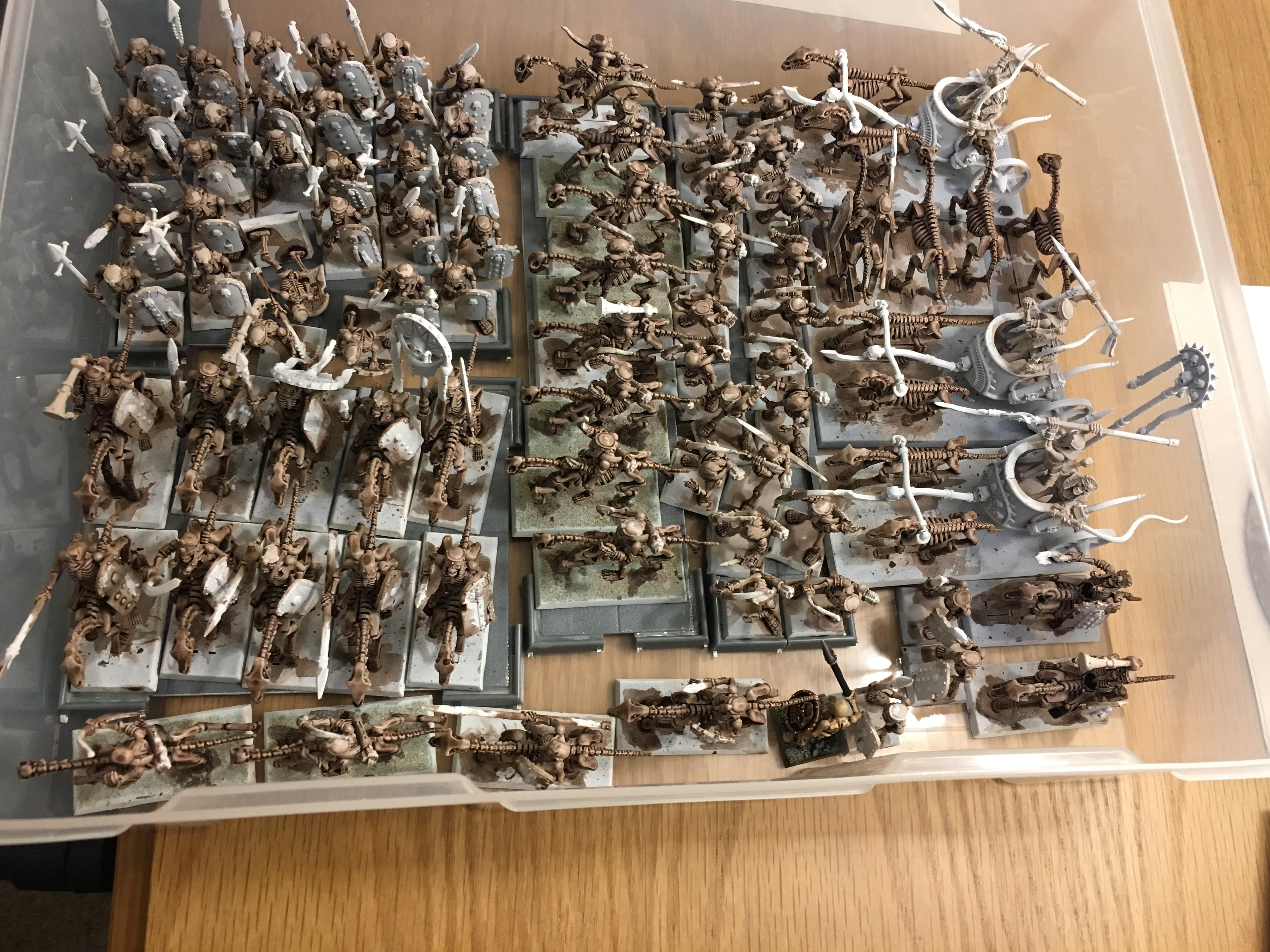 Games Workshop, Tomb Kings, Tomb Kings Army, Warhammer Fantasy, Work In Progress