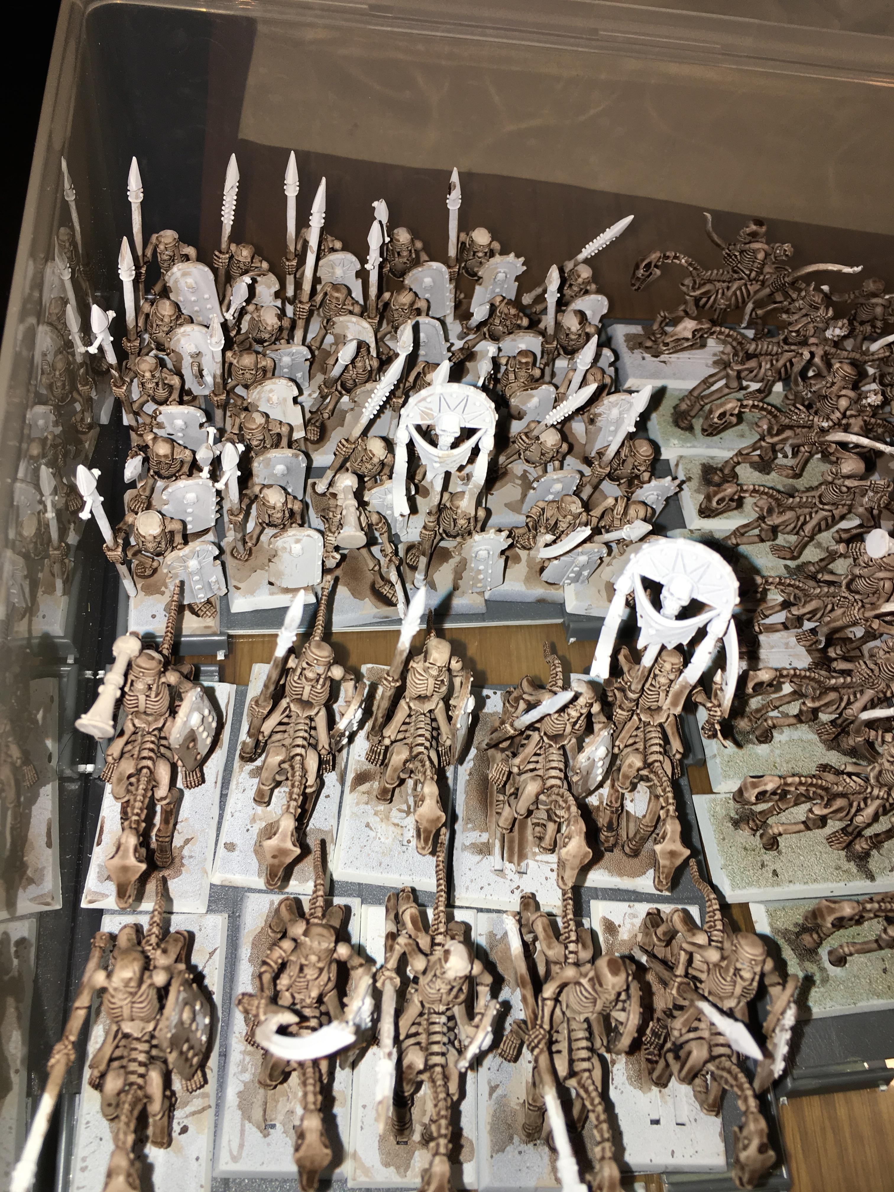 Games Workshop, Tomb Kings, Tomb Kings Army, Warhammer Fantasy, Work In Progress