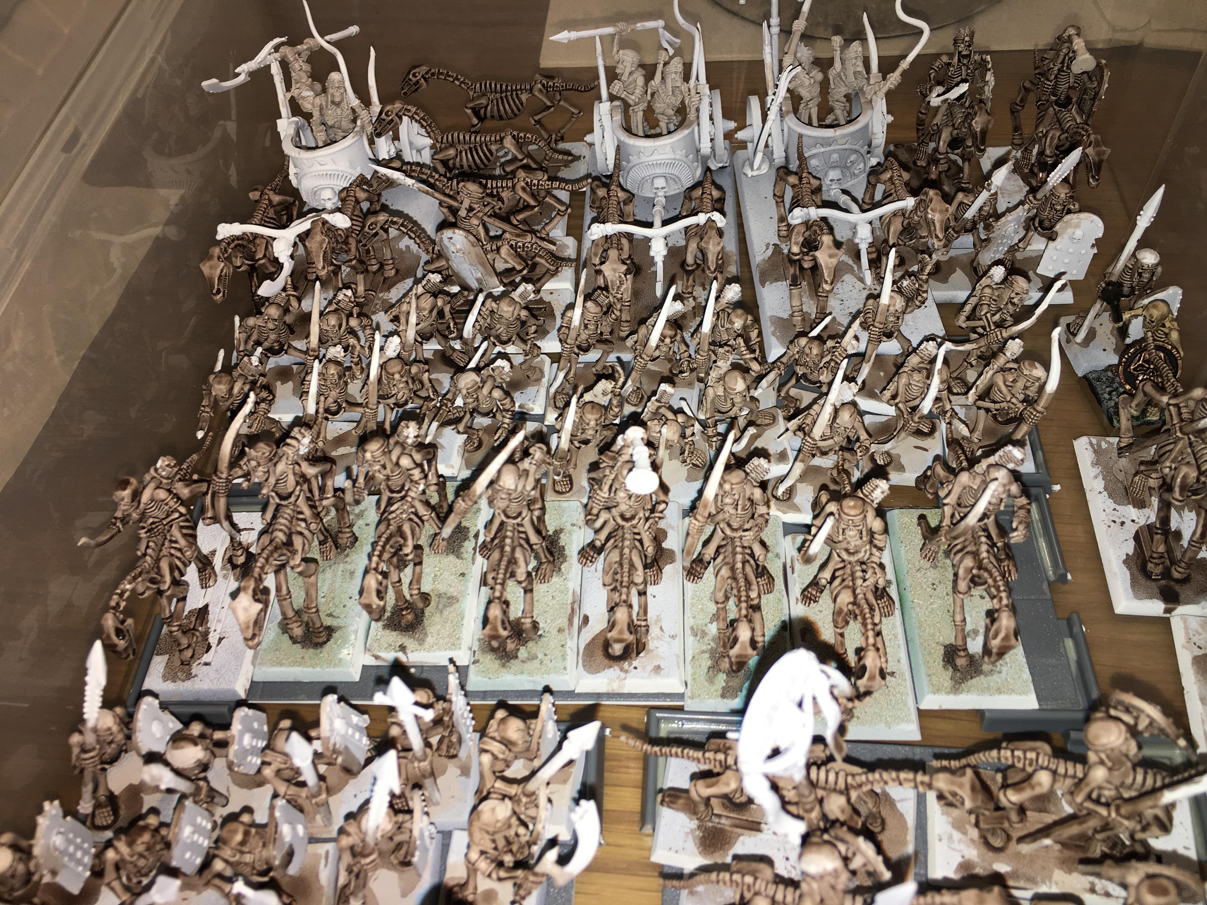 Games Workshop, Tomb Kings, Tomb Kings Army, Warhammer Fantasy, Work In Progress